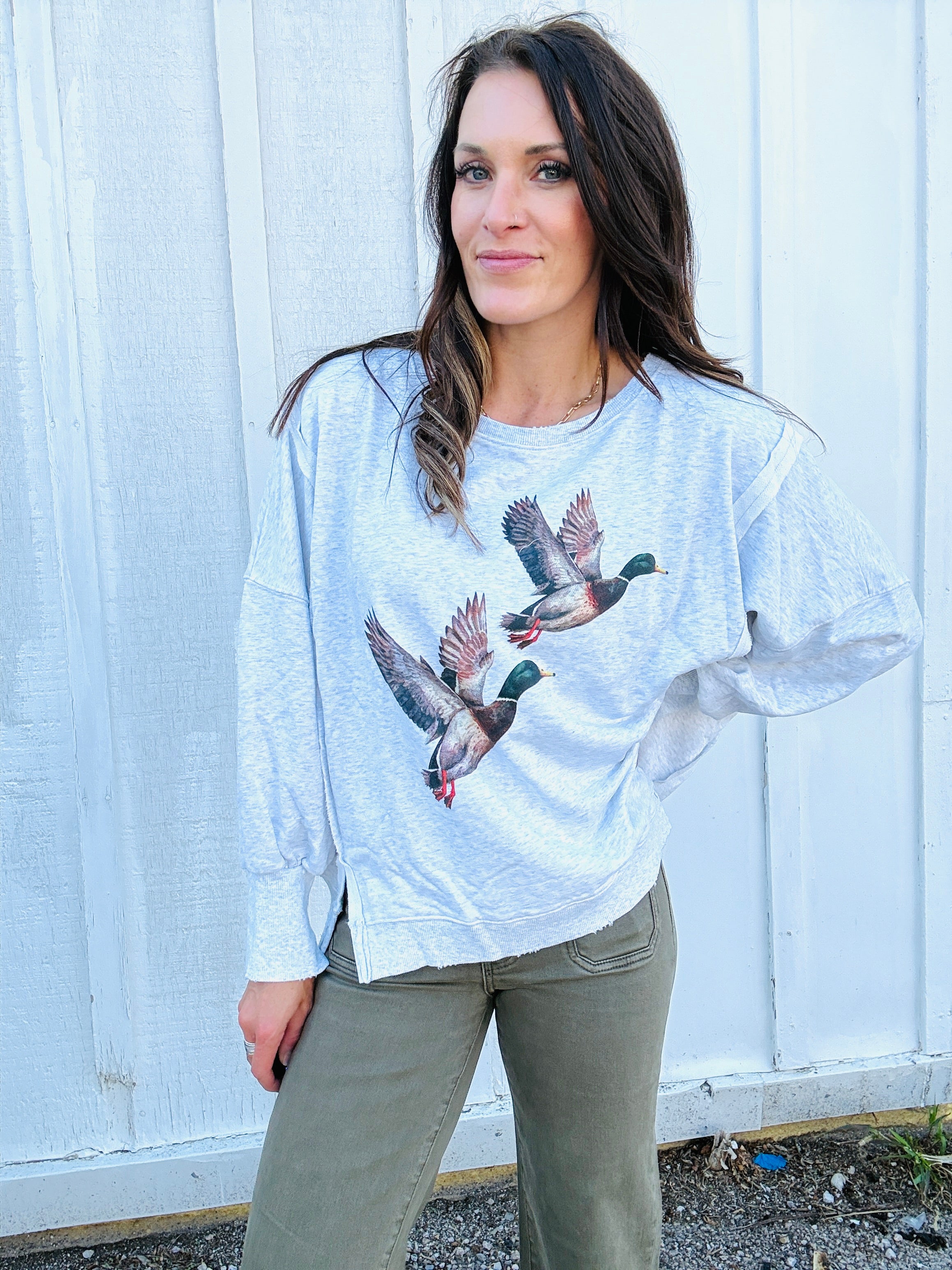 Stonewashed Mallard Sweatshirt