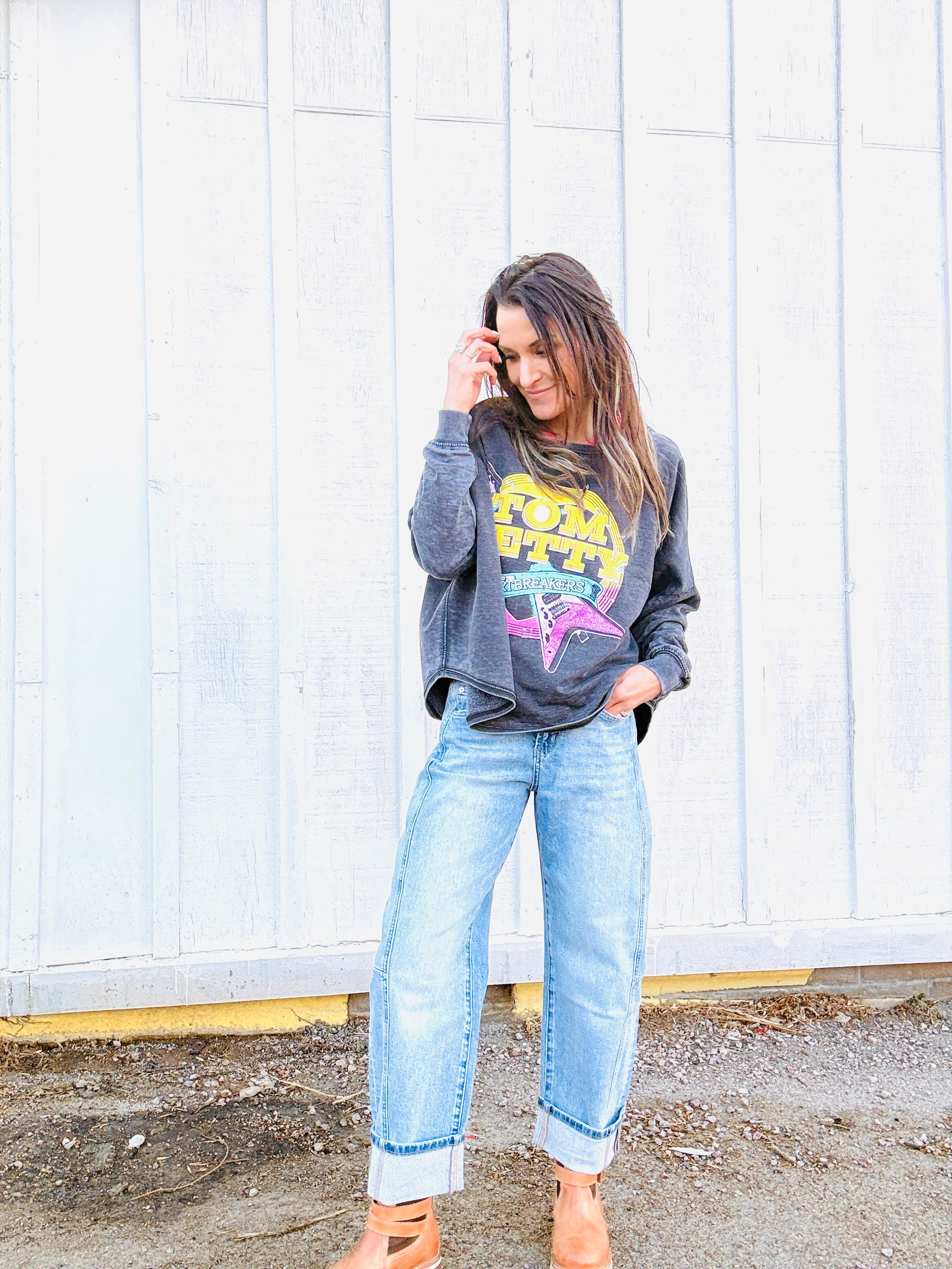 Recycled Karma Tom Petty Sweatshirt