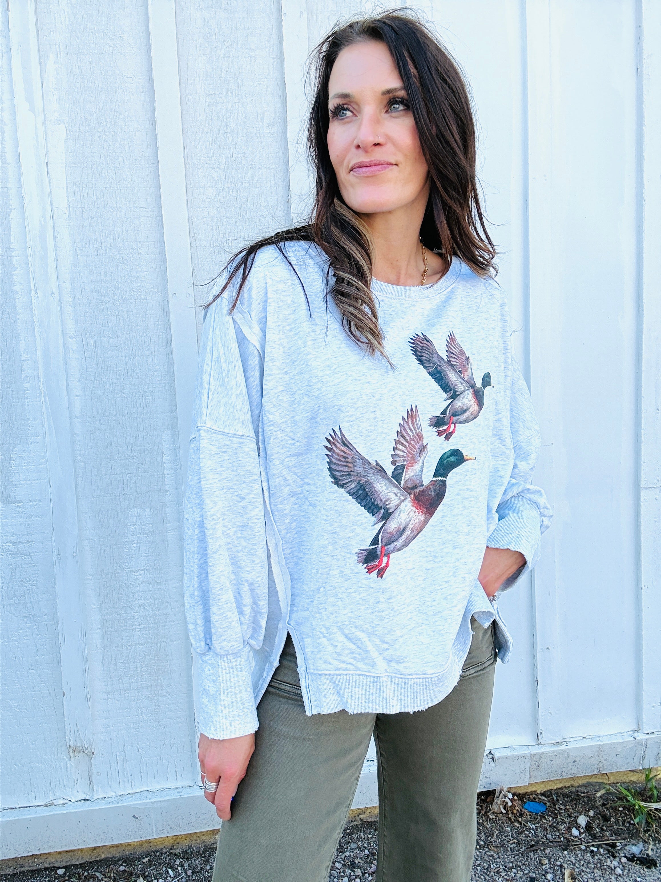 Stonewashed Mallard Sweatshirt