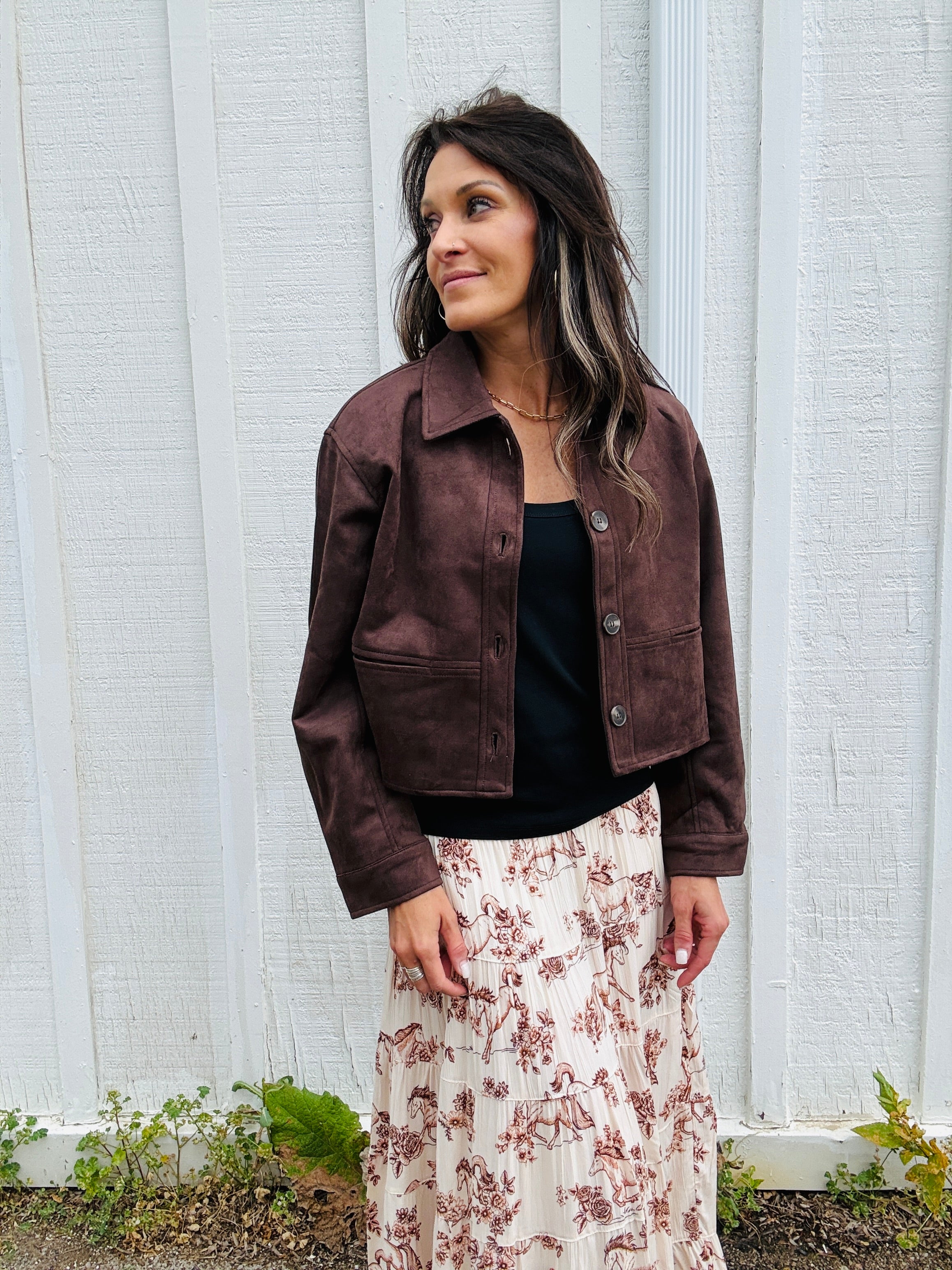 Haley Suede Jacket
