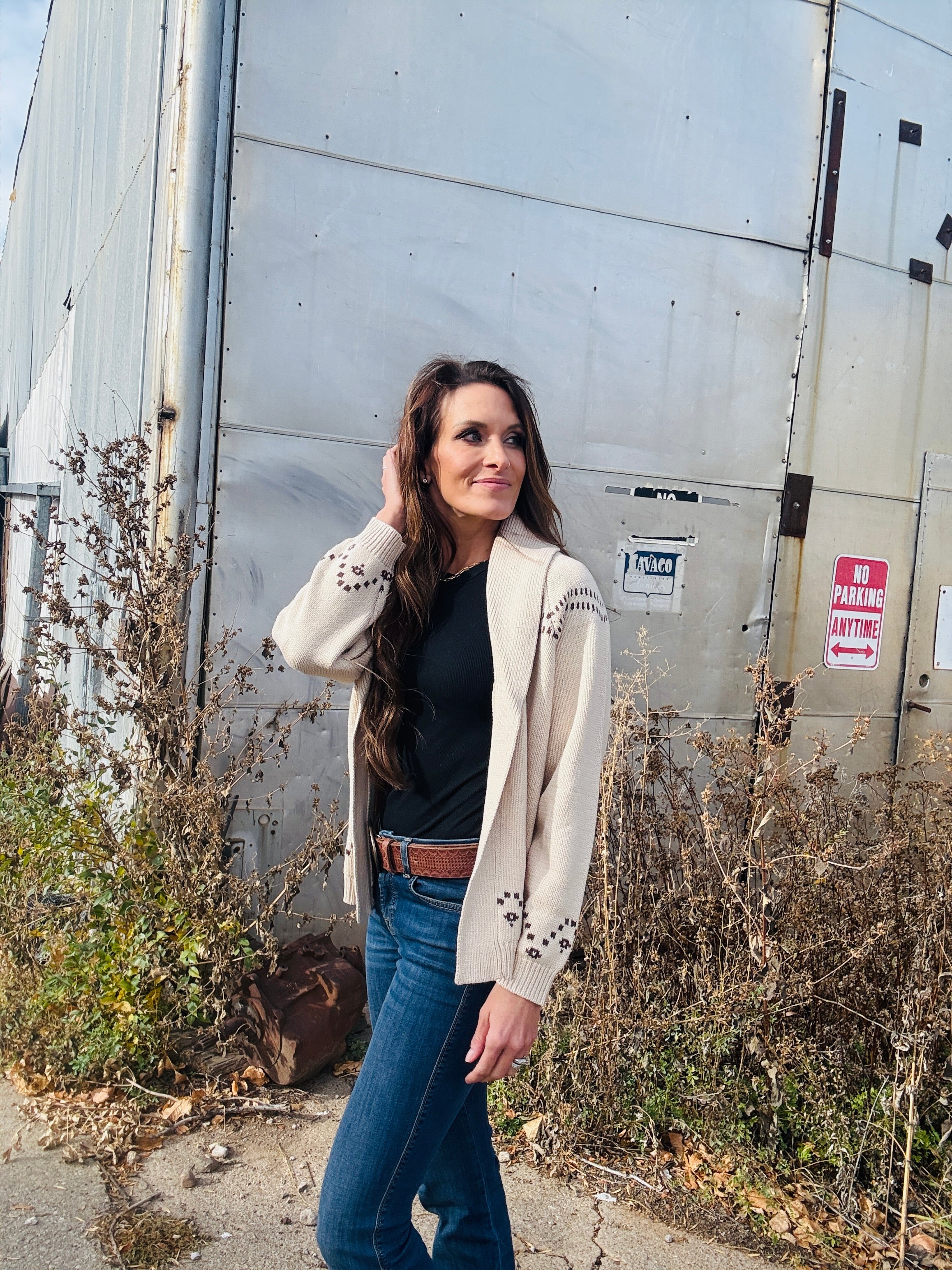 Horse Shawl Cardigan