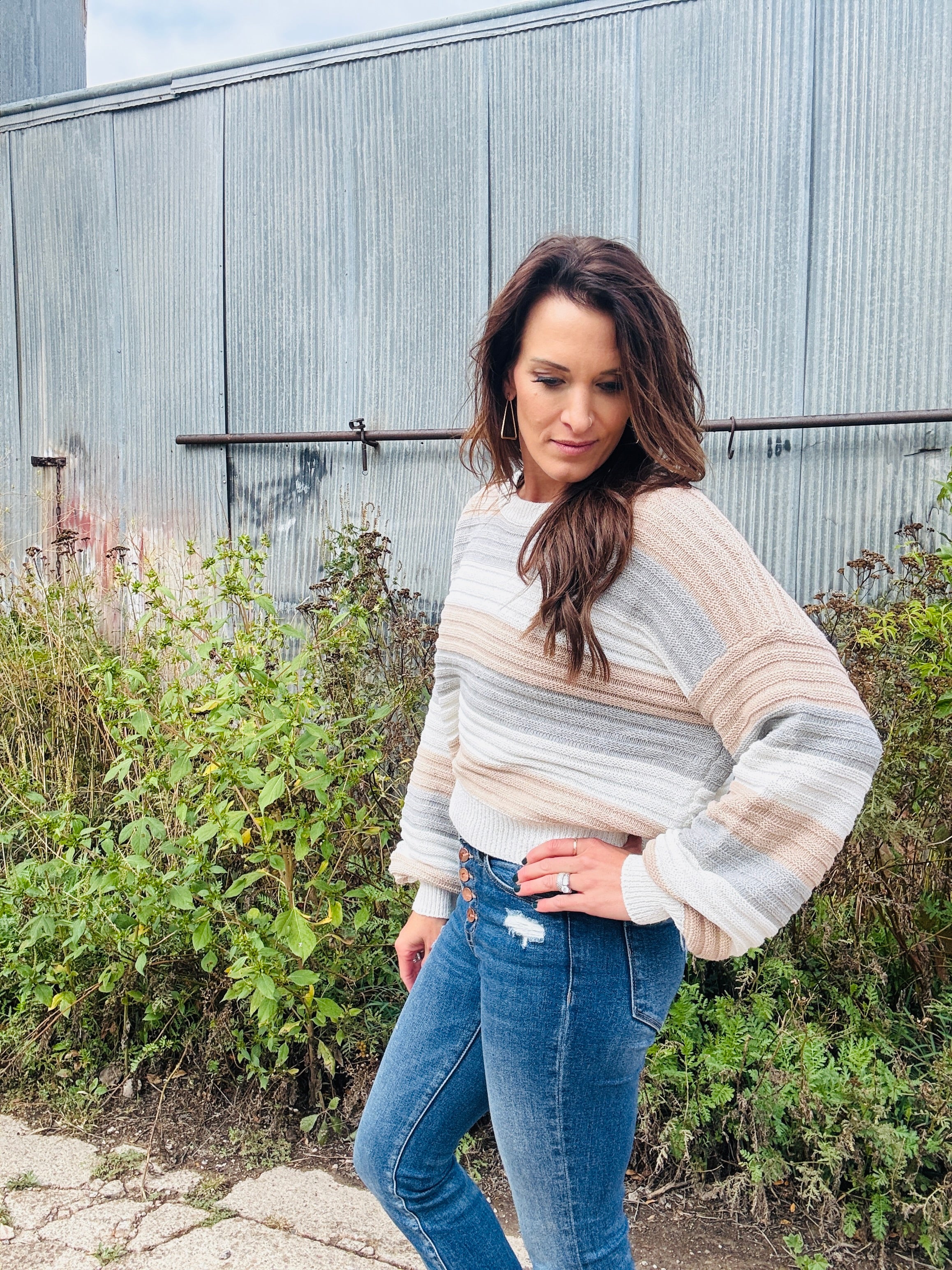 Karla Striped Sweater