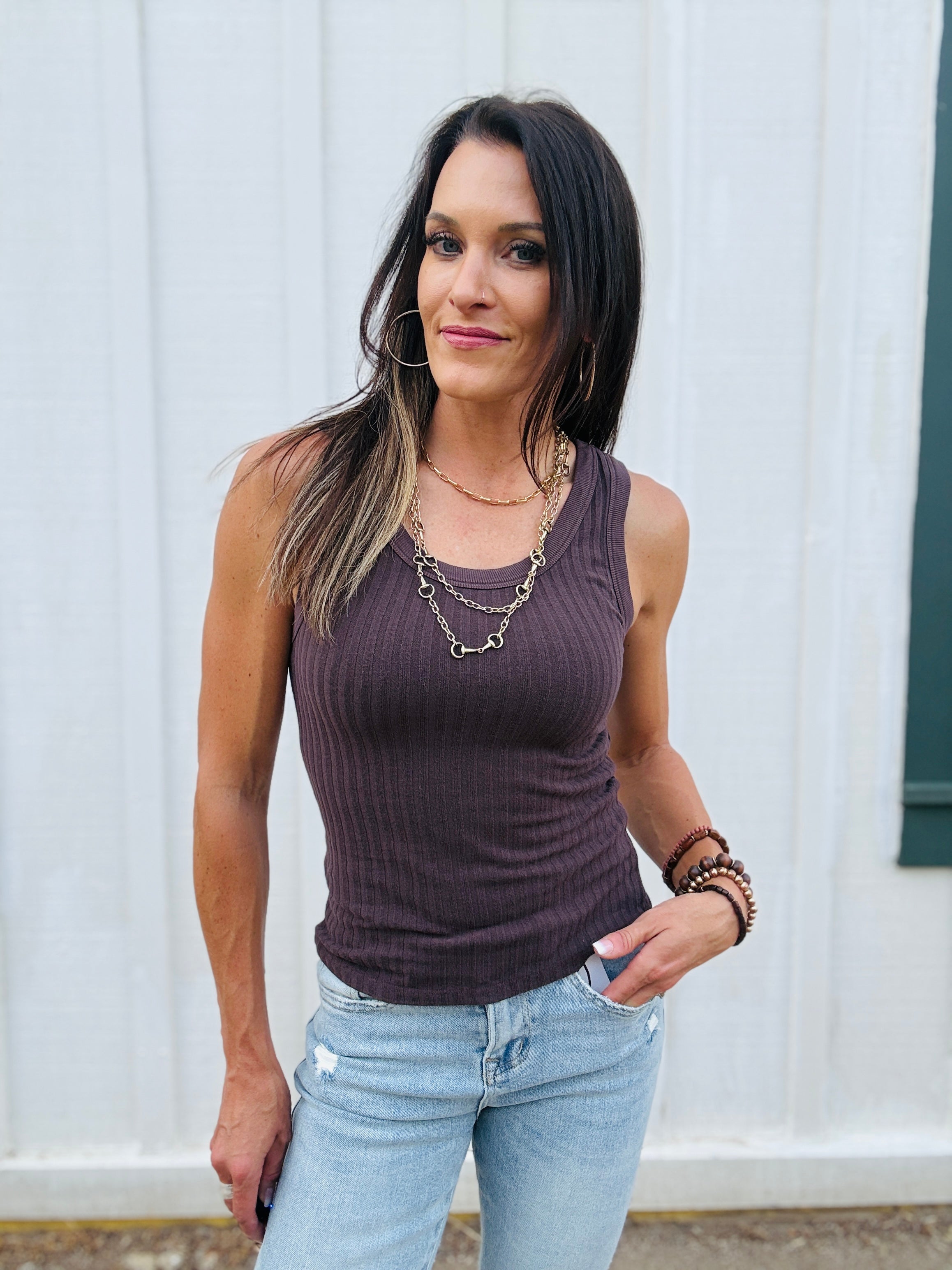 PST Cooper Sweater Rib Tank
