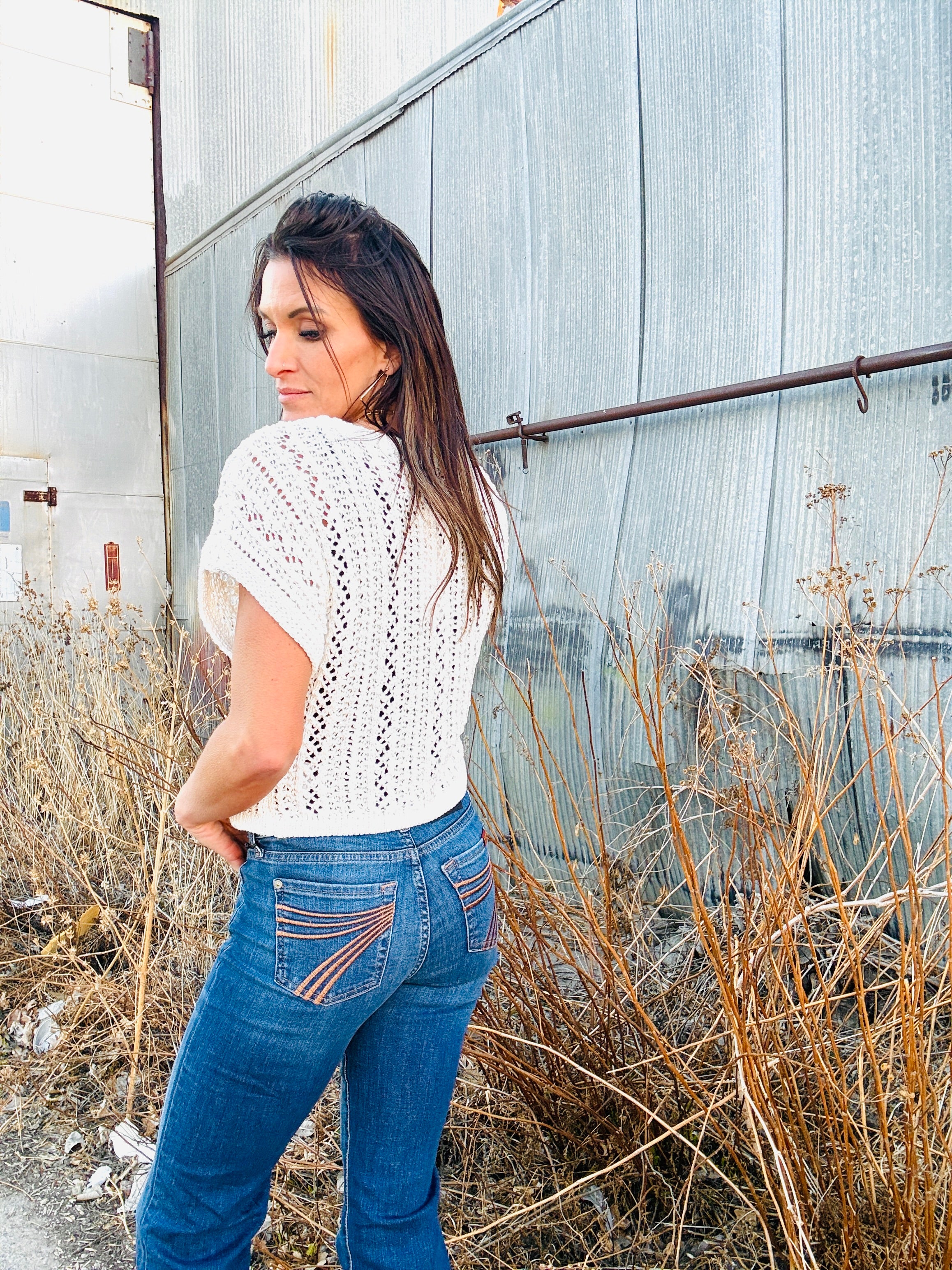 Z Supply Ballast Crochet Top