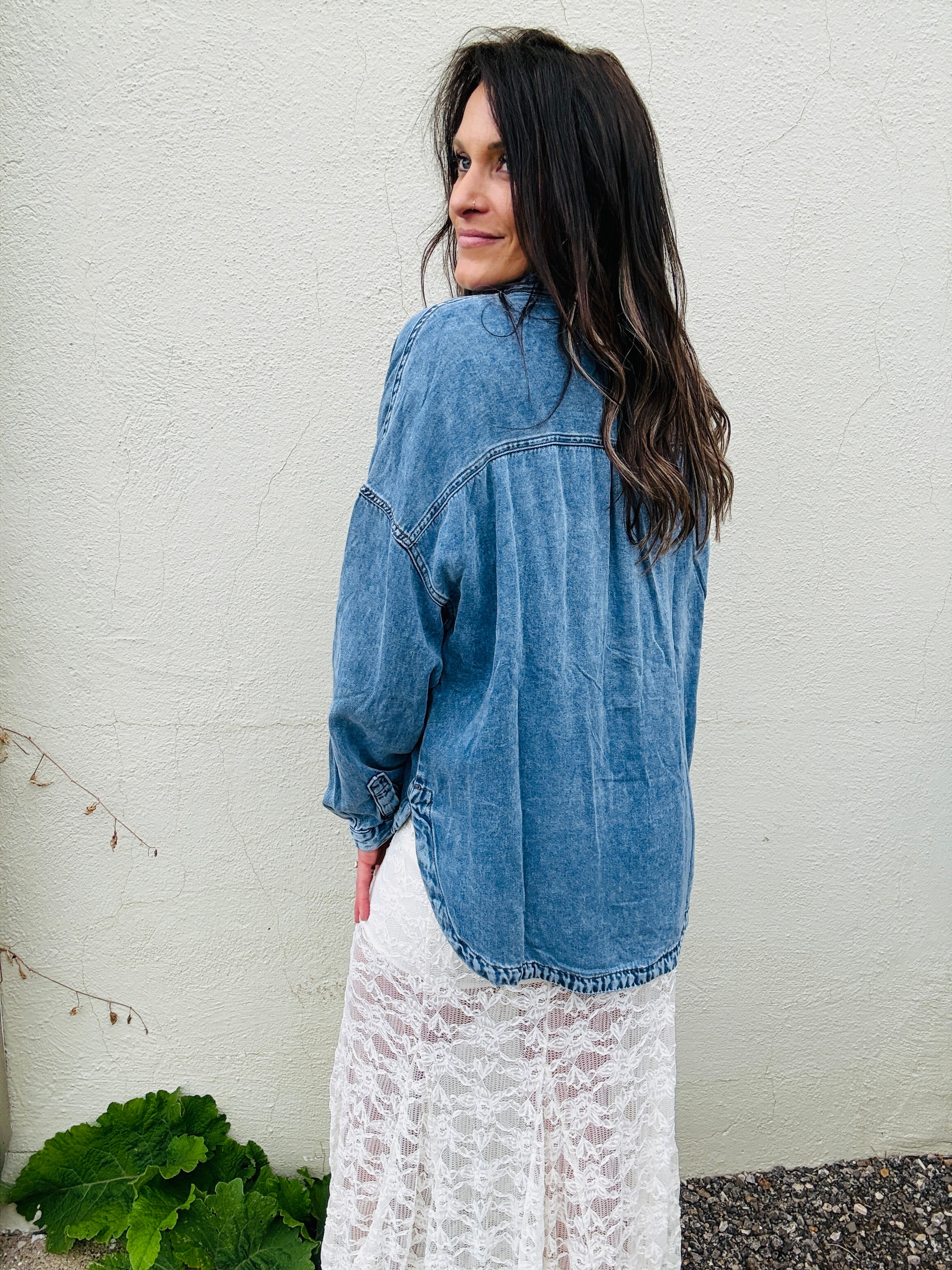 Washed Chambray Shirt