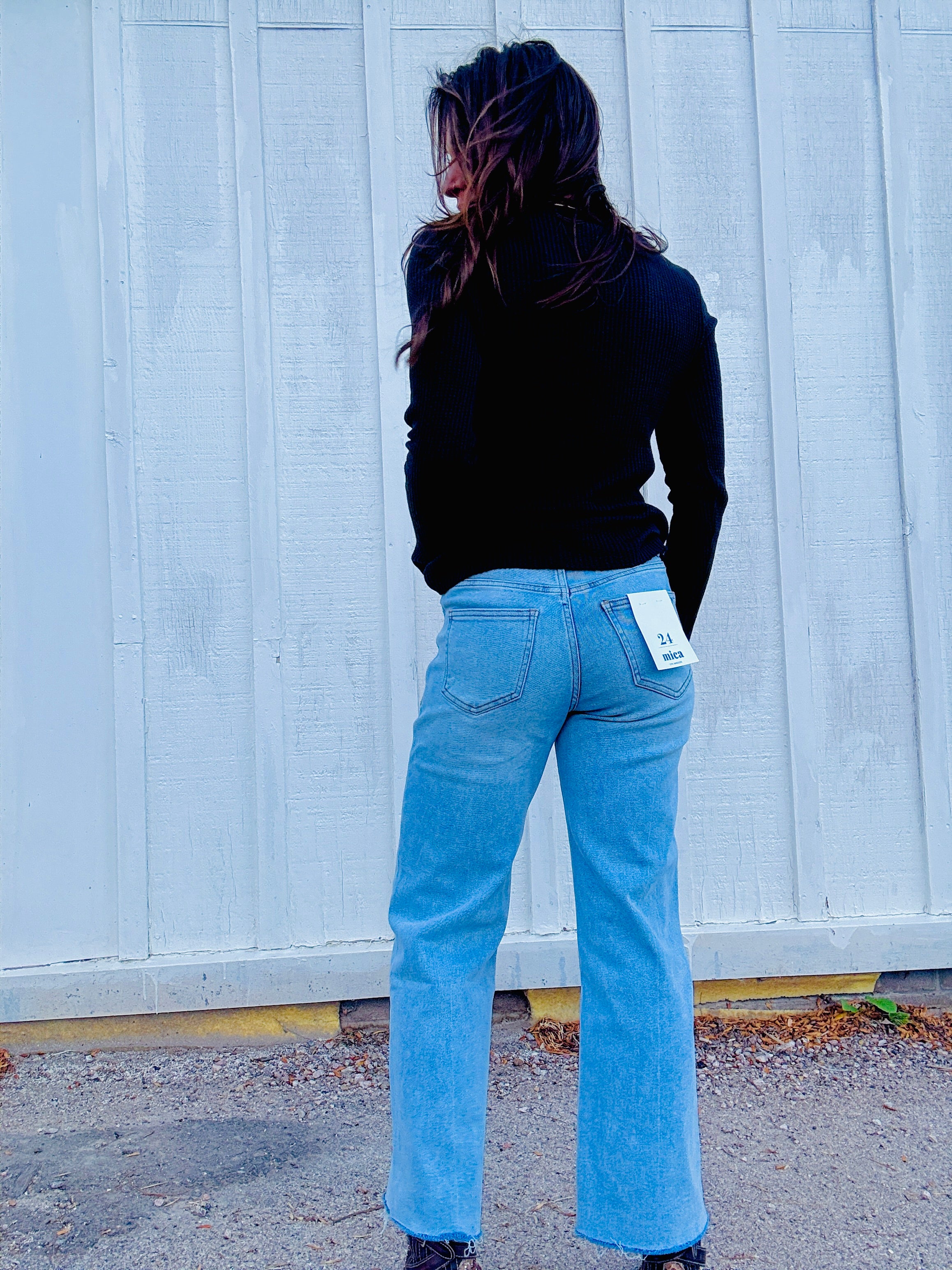 MICA HR Koi Cropped Wide Leg