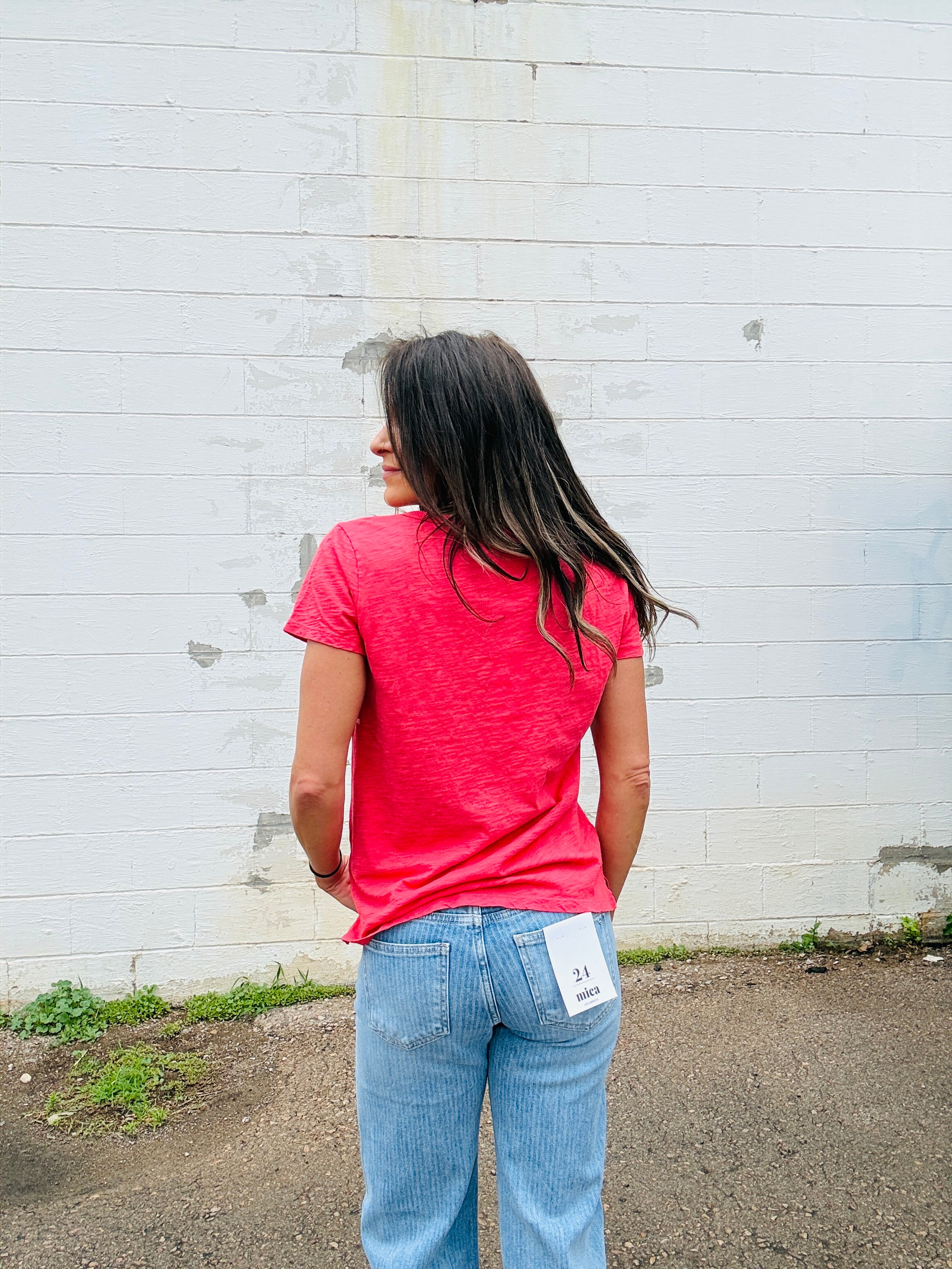 Dylan Deep V-Tee