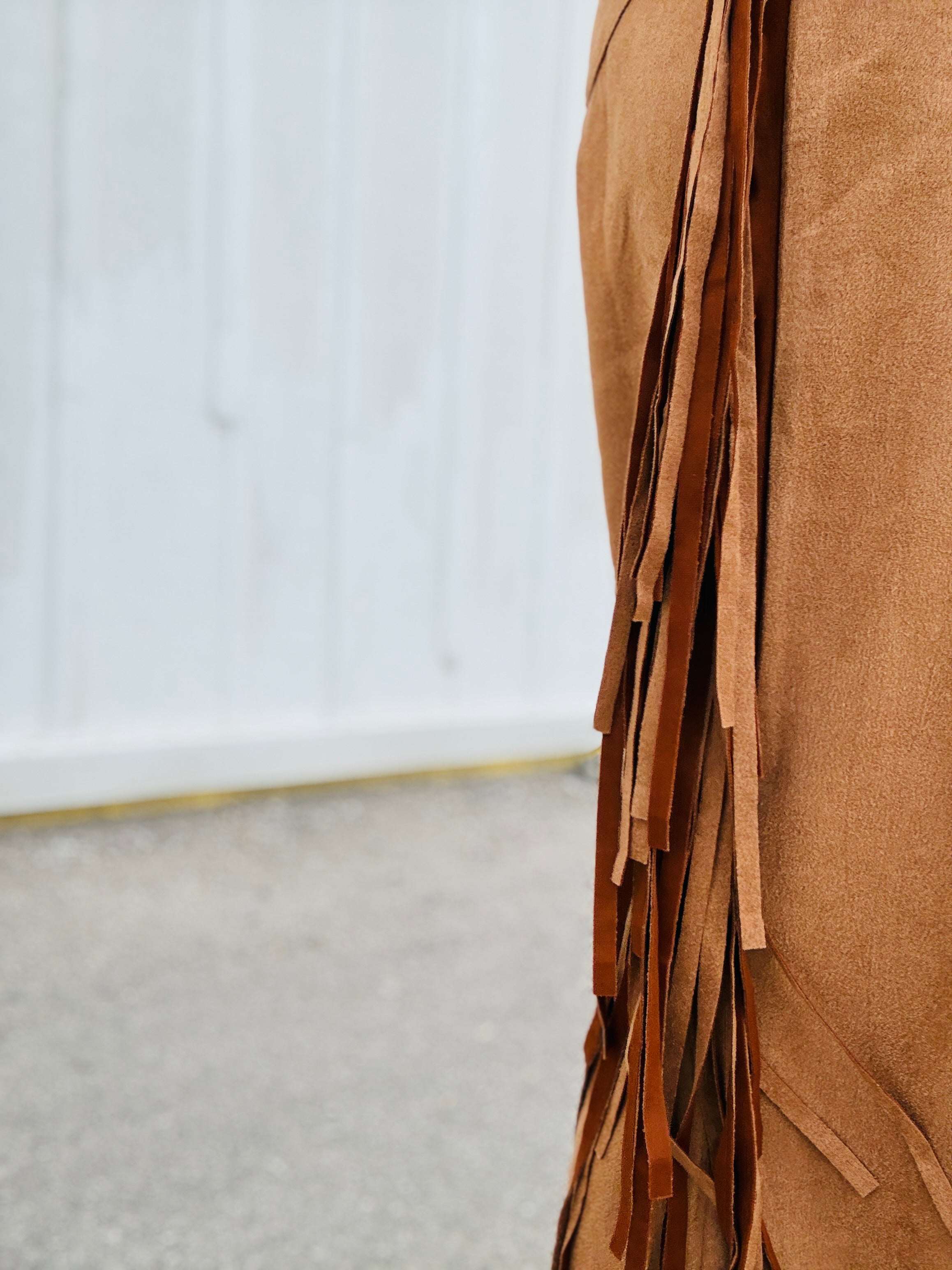 Western Cowgirl Fringe Overalls