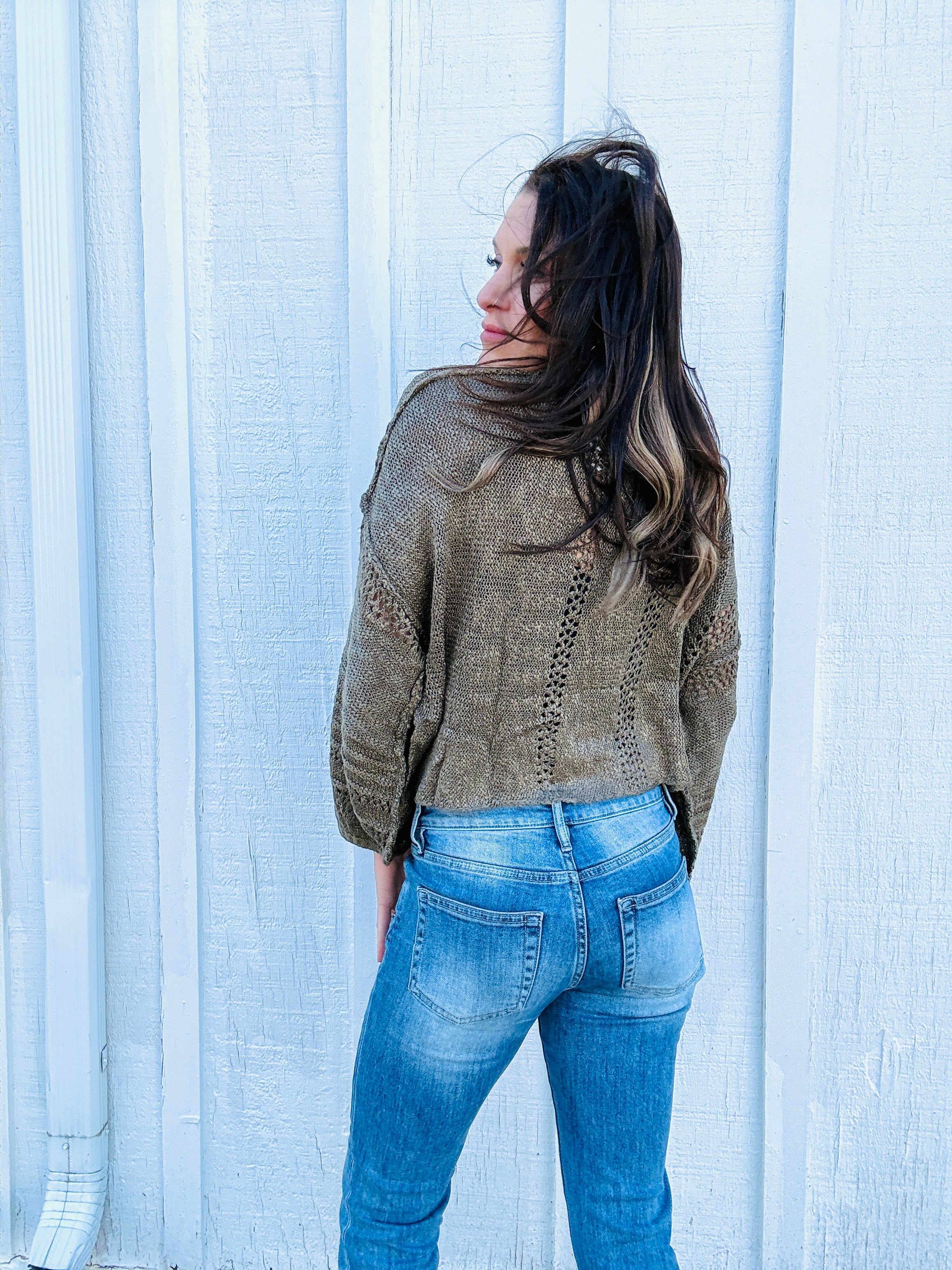 V Neck Summer Sweater