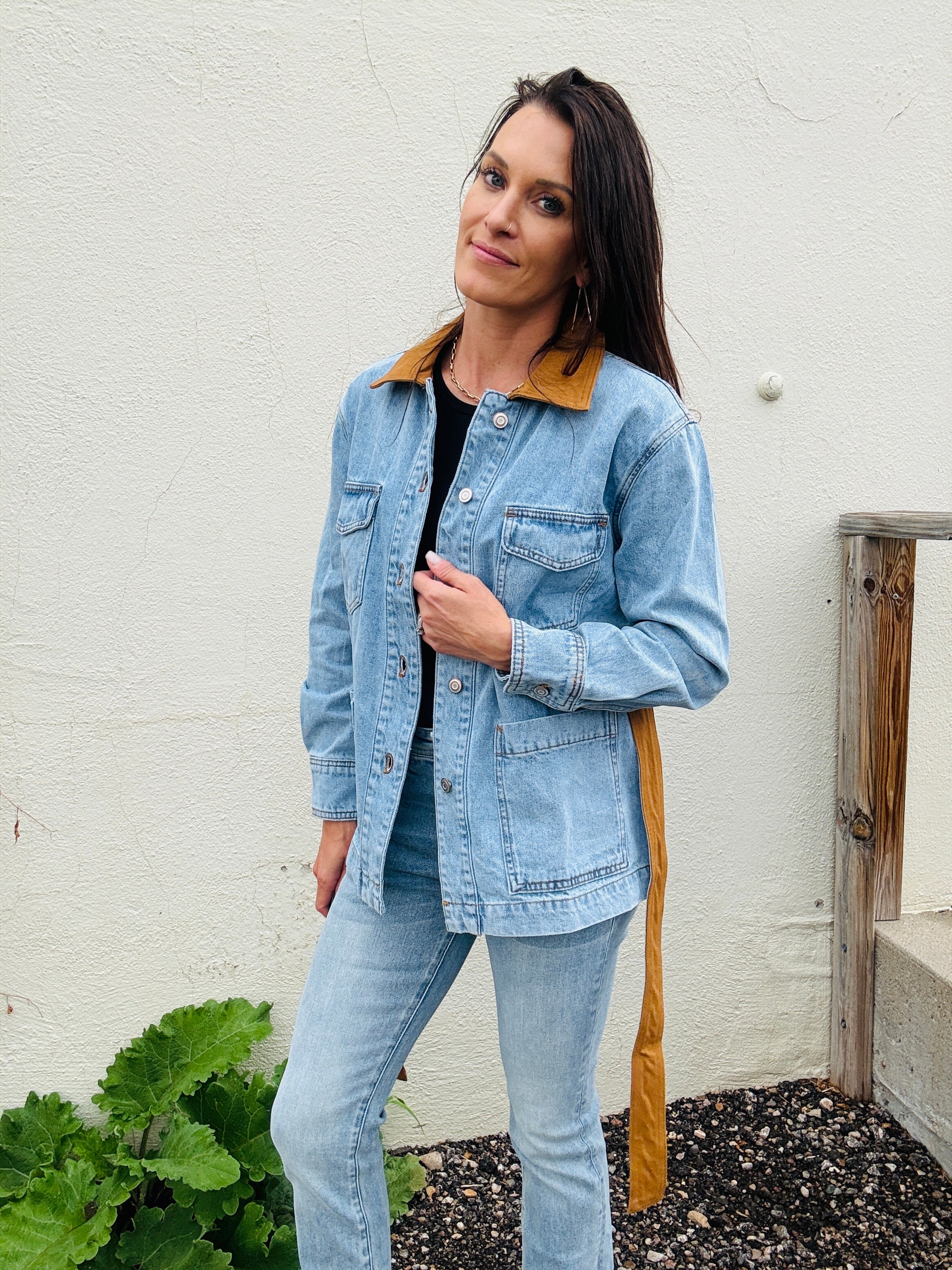 Elan Tie Waist Barn Jacket