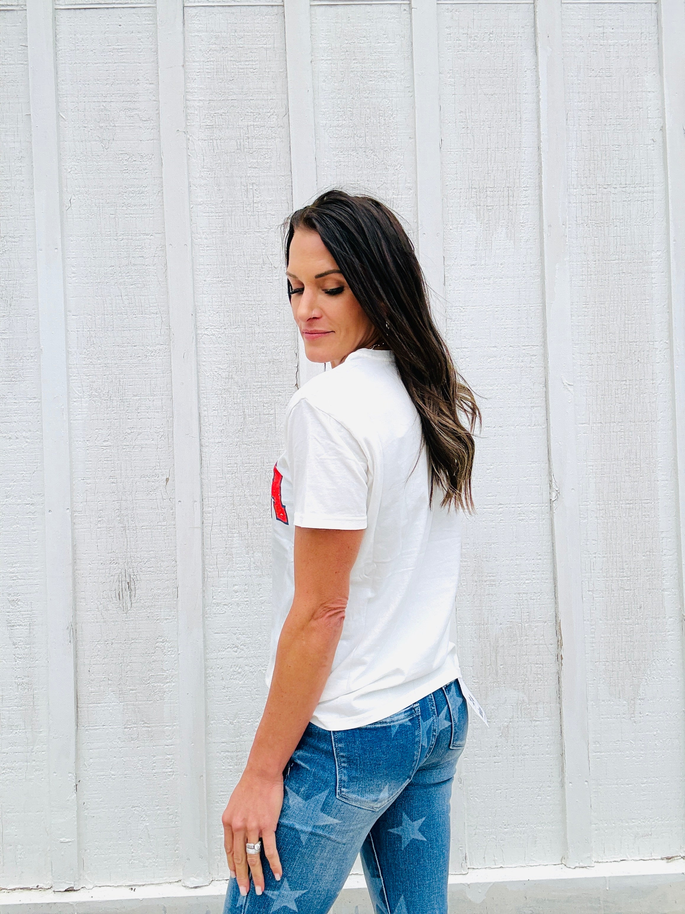Z Supply USA Boyfriend Tee