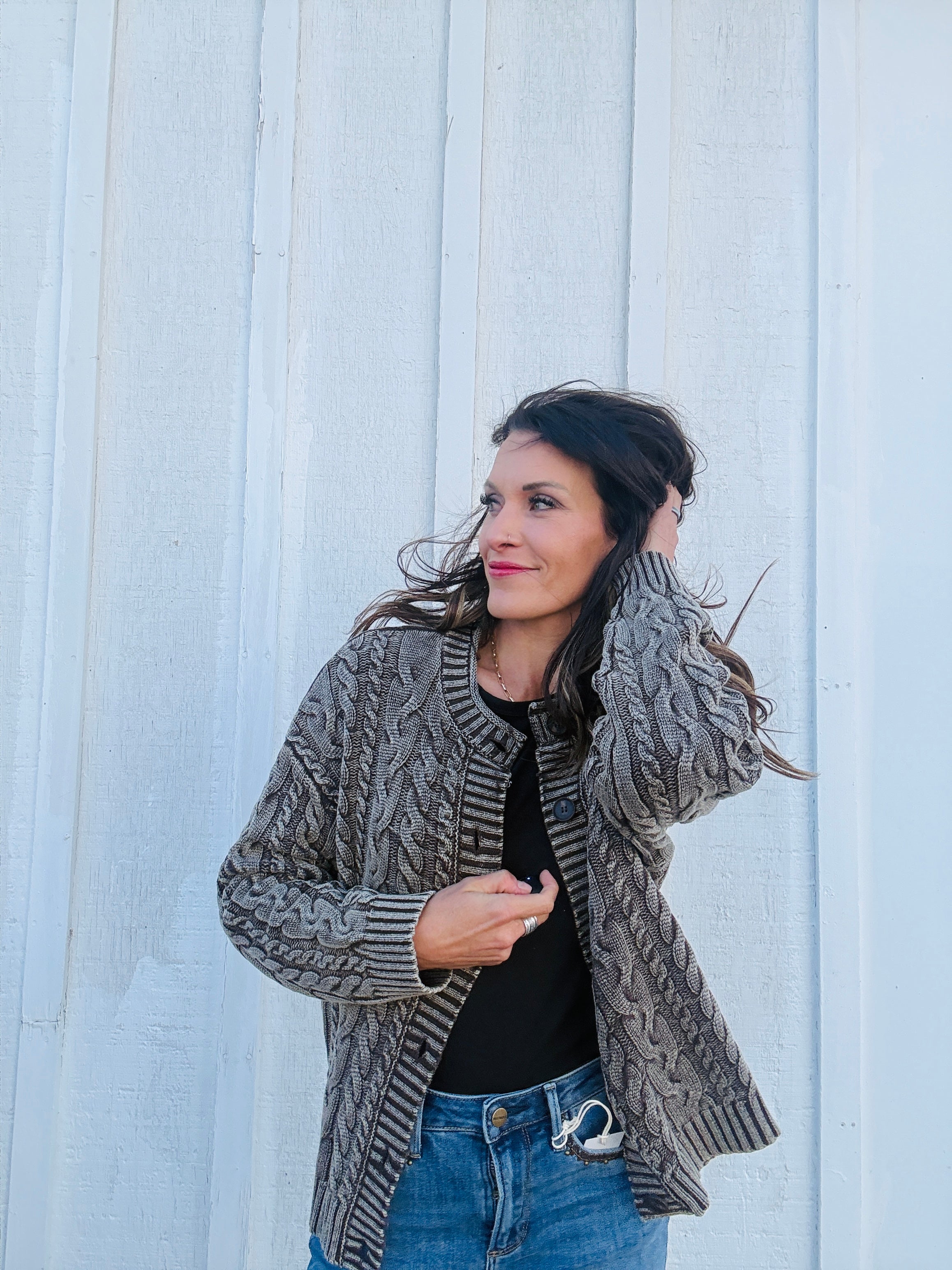 Cabin Cable Cardigan