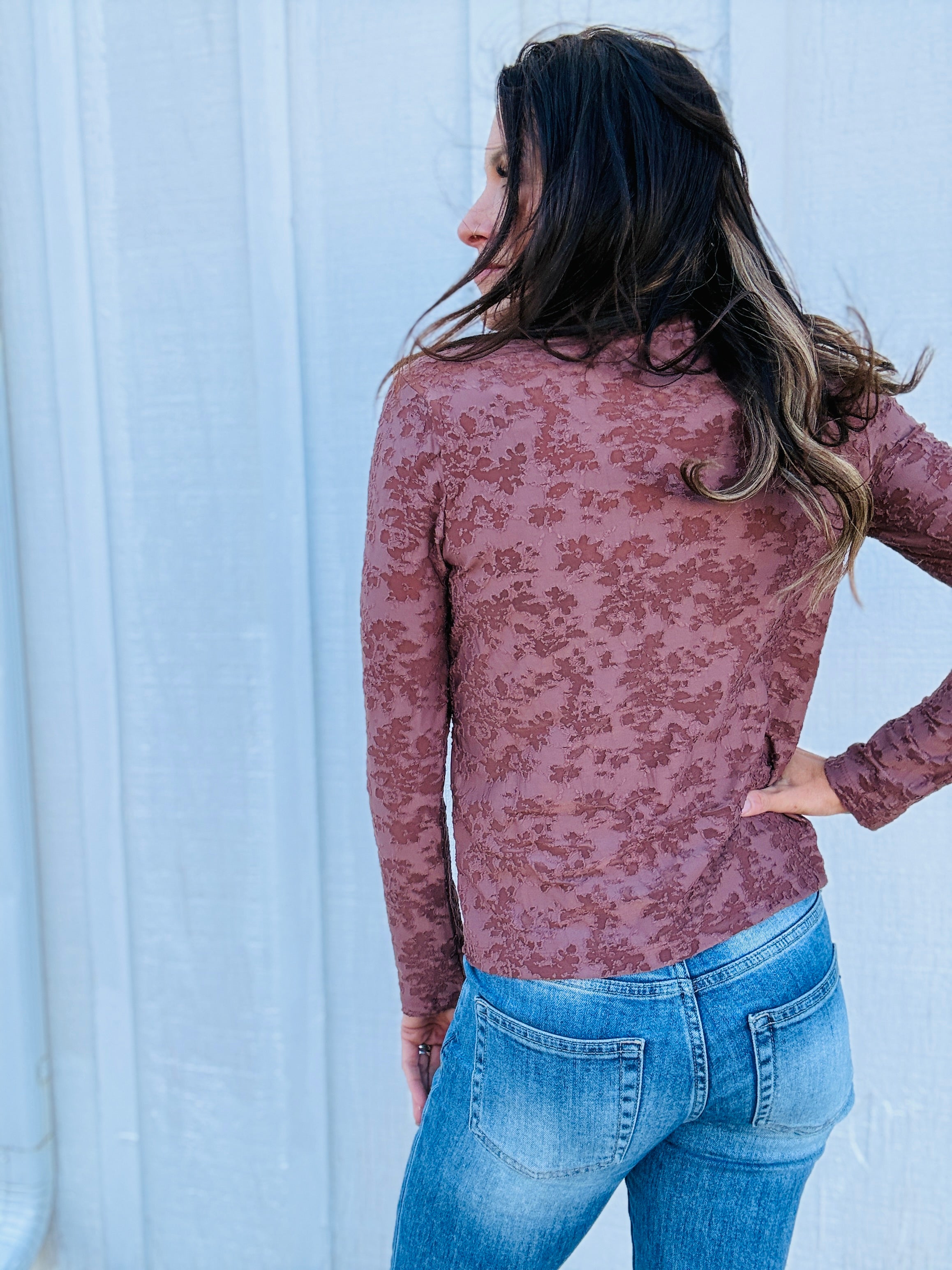 Dylan L/S Willa Knit Tee