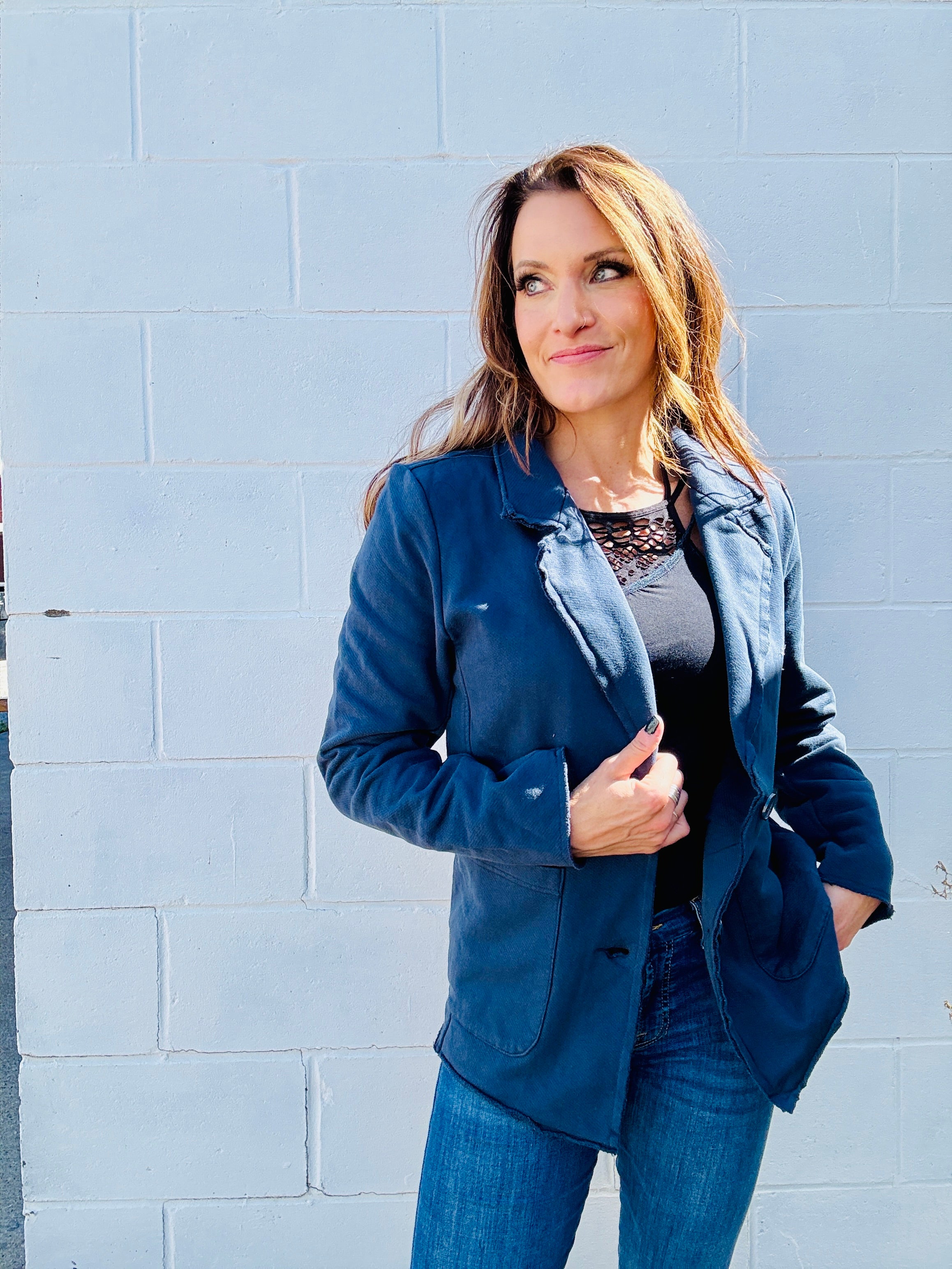 THREAD & SUPPLY Brandy Blazer