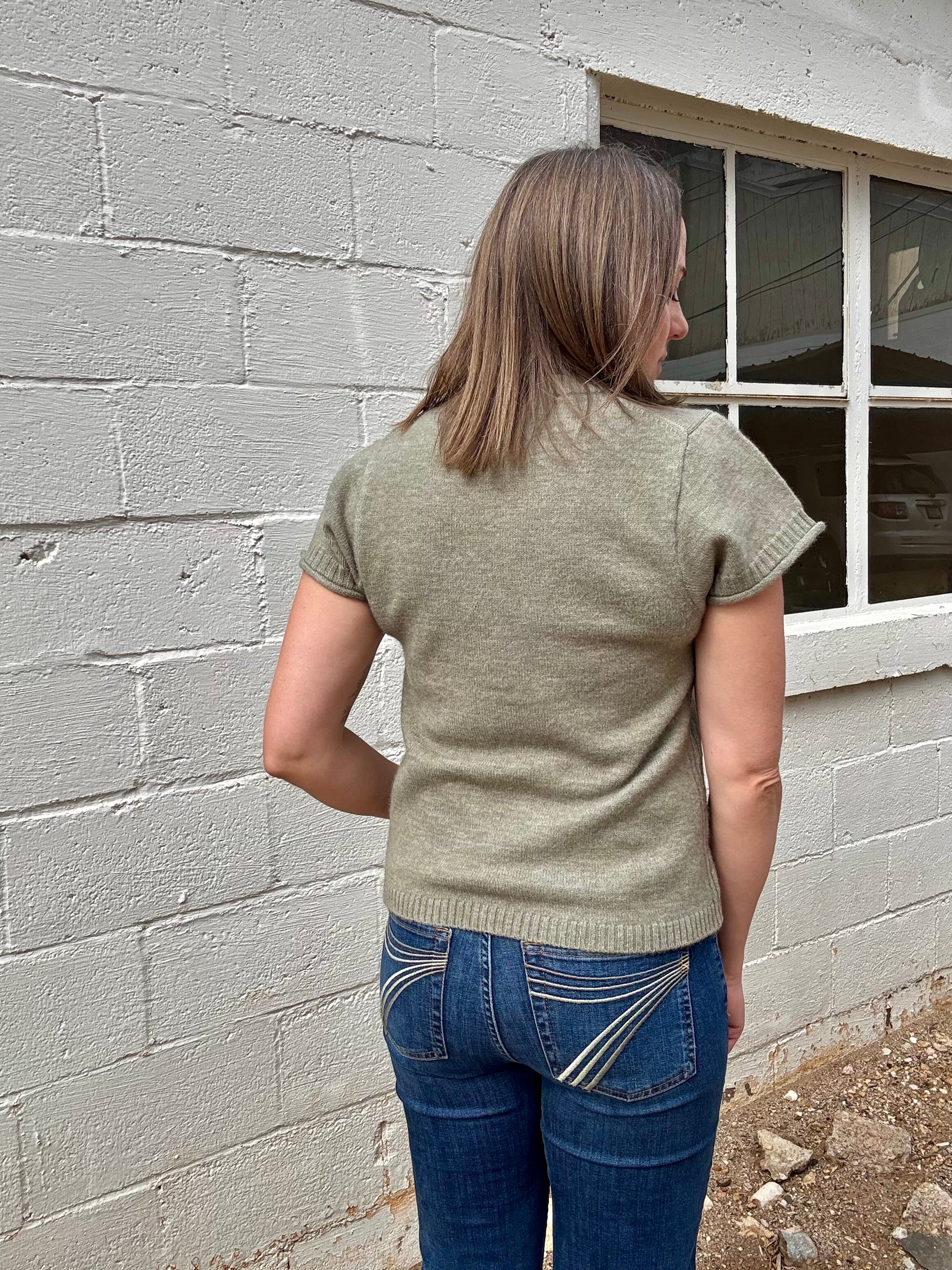 ELAN Sam Sweater Tee