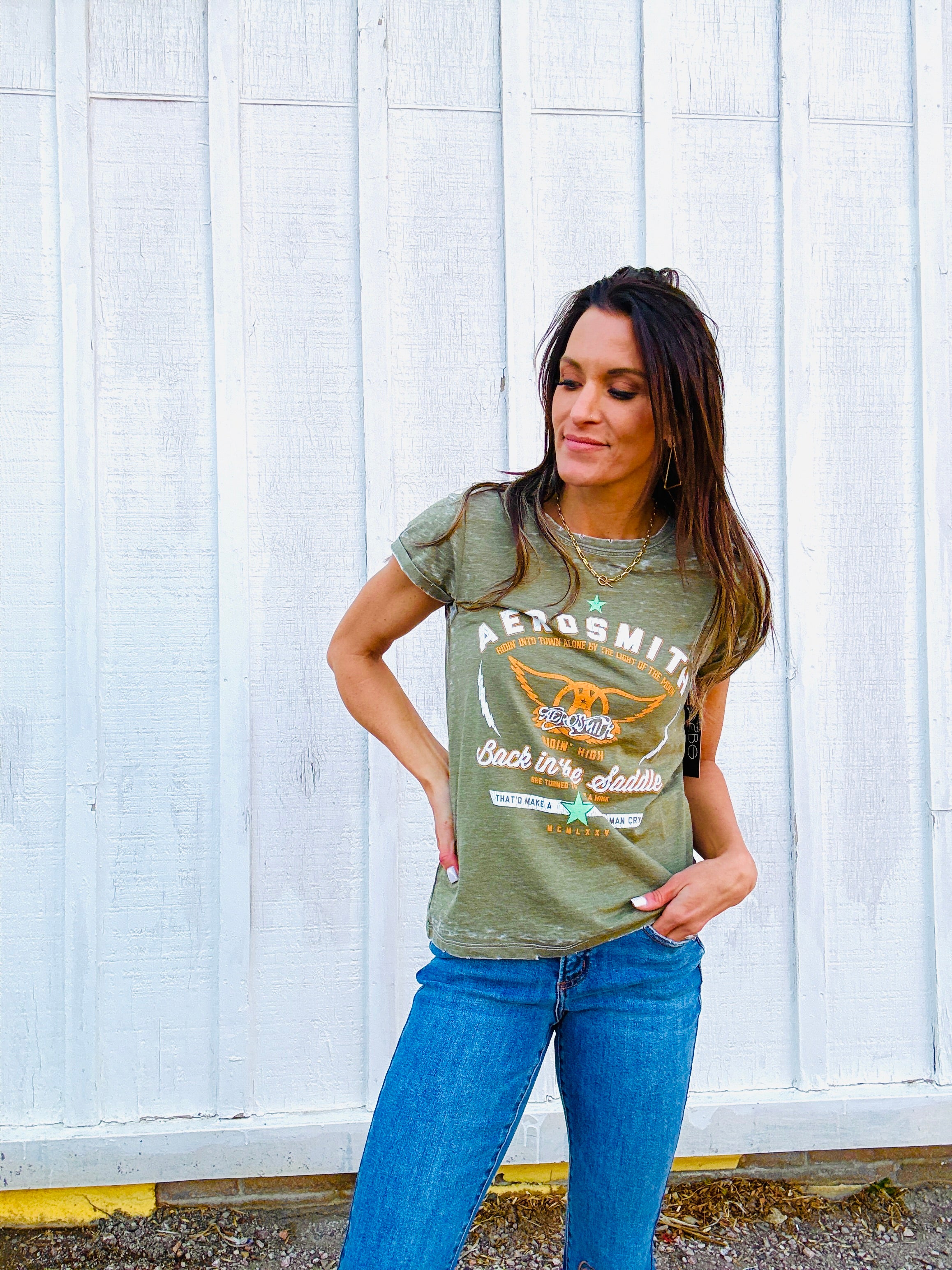 Recycled Karma Aerosmith Tee