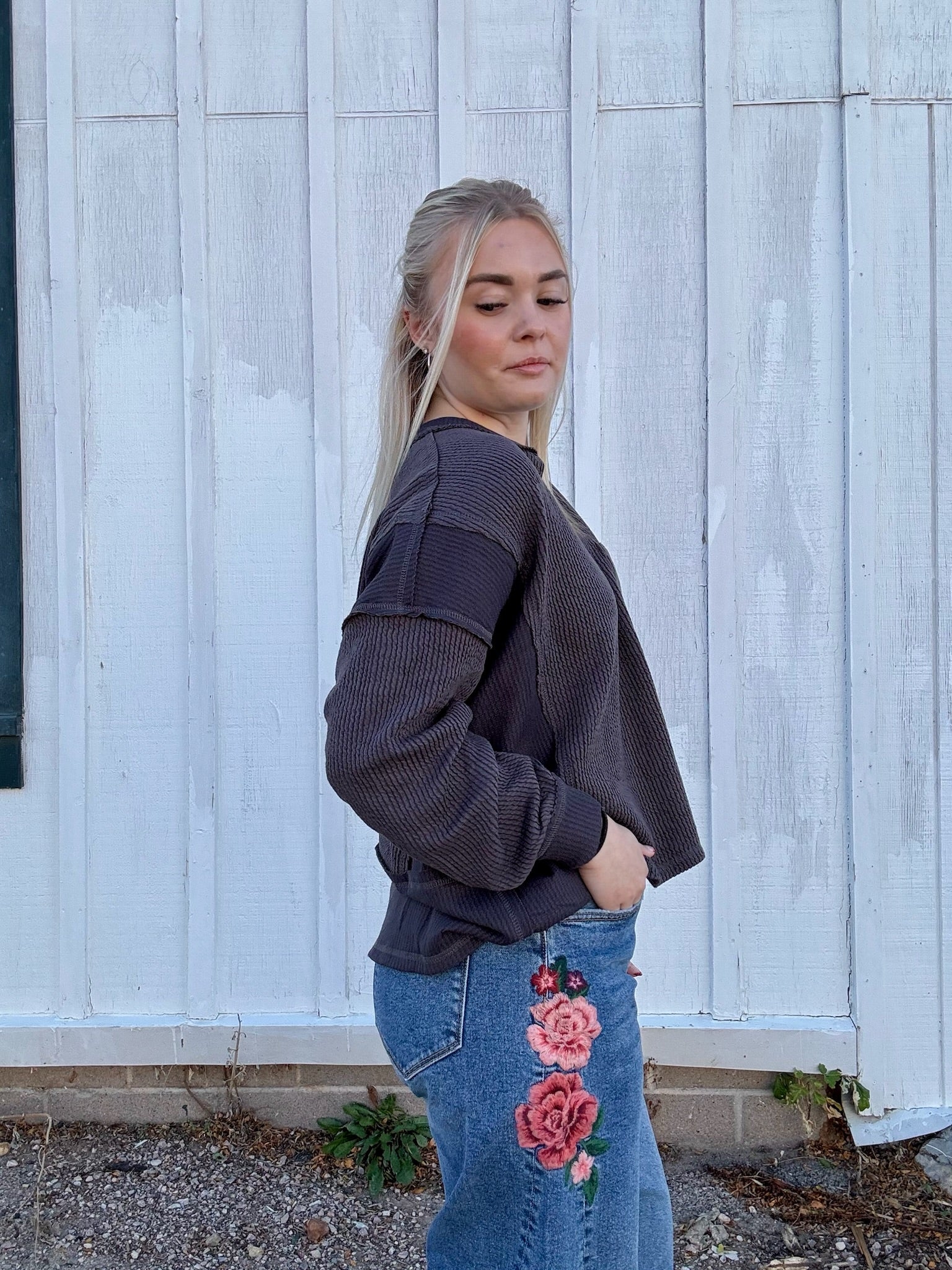 Raw Edge Everyday Top