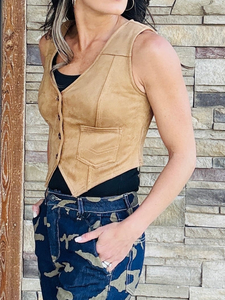 Dakota Suede Vest
