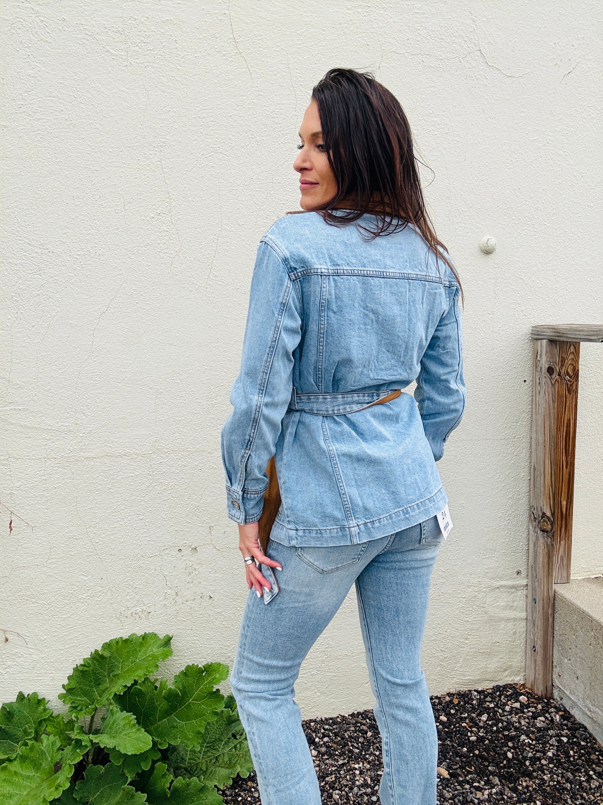 Elan Tie Waist Barn Jacket