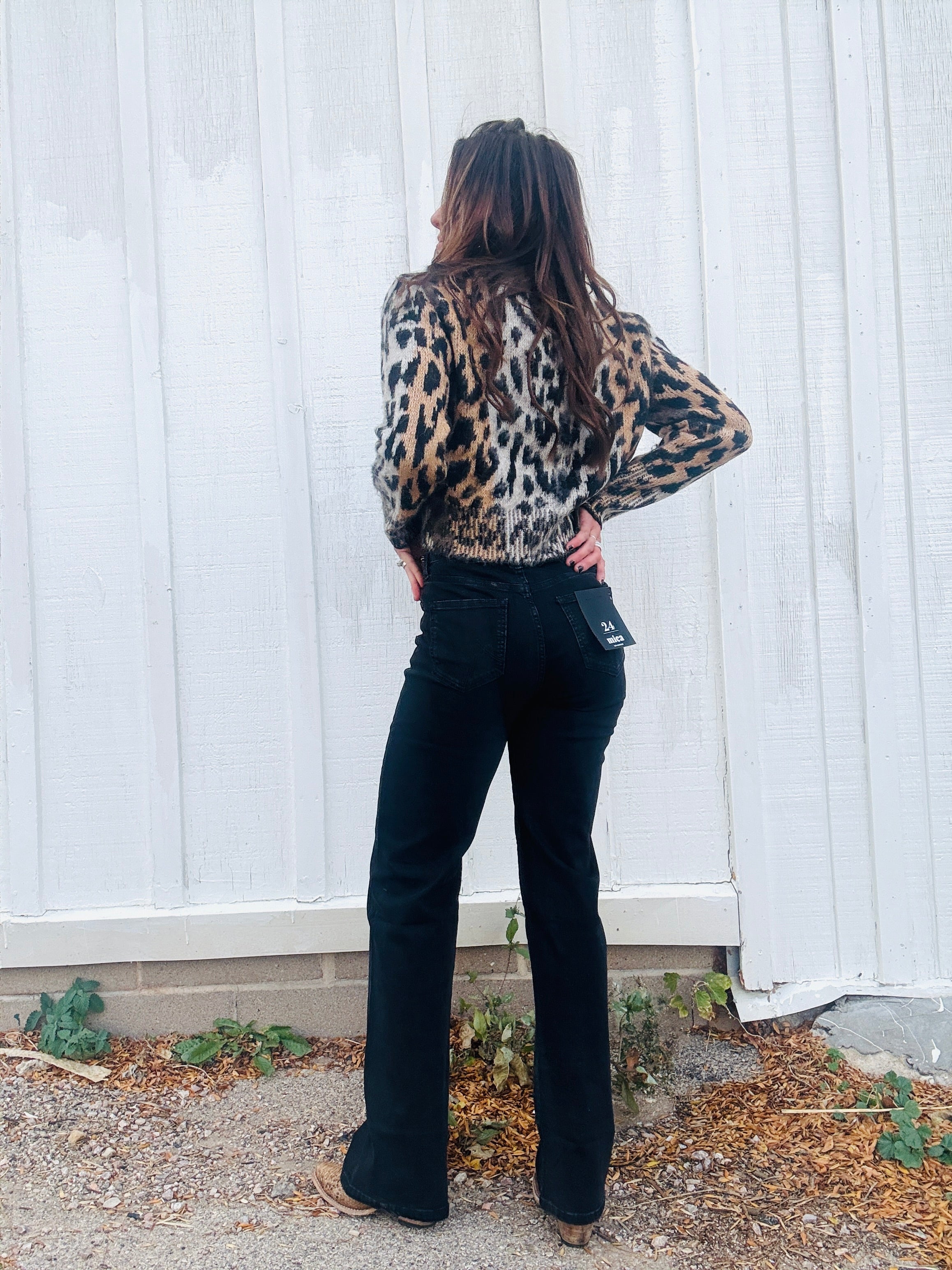 MICA SHR Wide Leg Ink Black