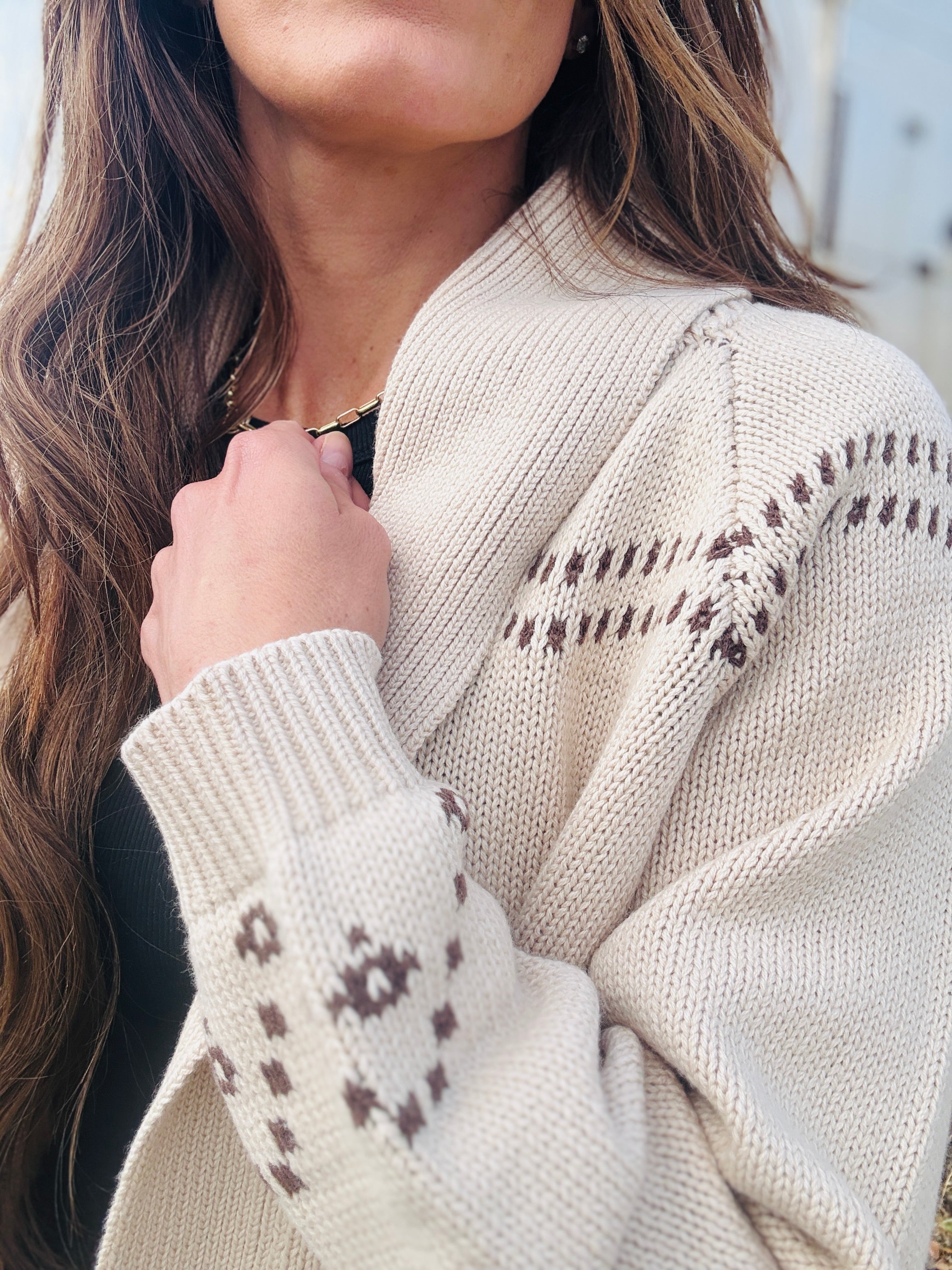 Horse Shawl Cardigan