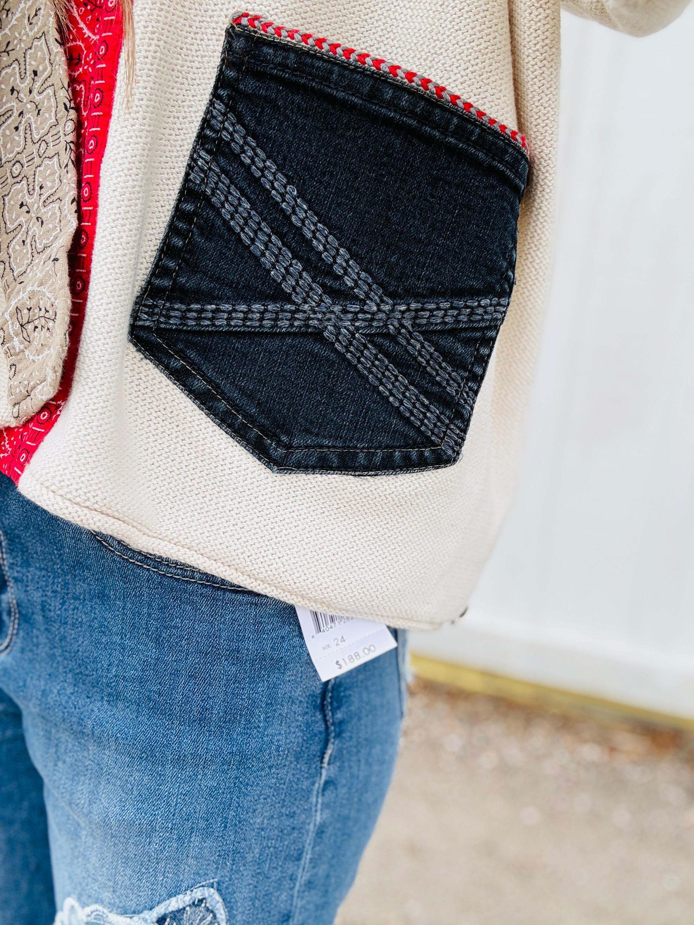 Shannon Passero Bandana Cardigan