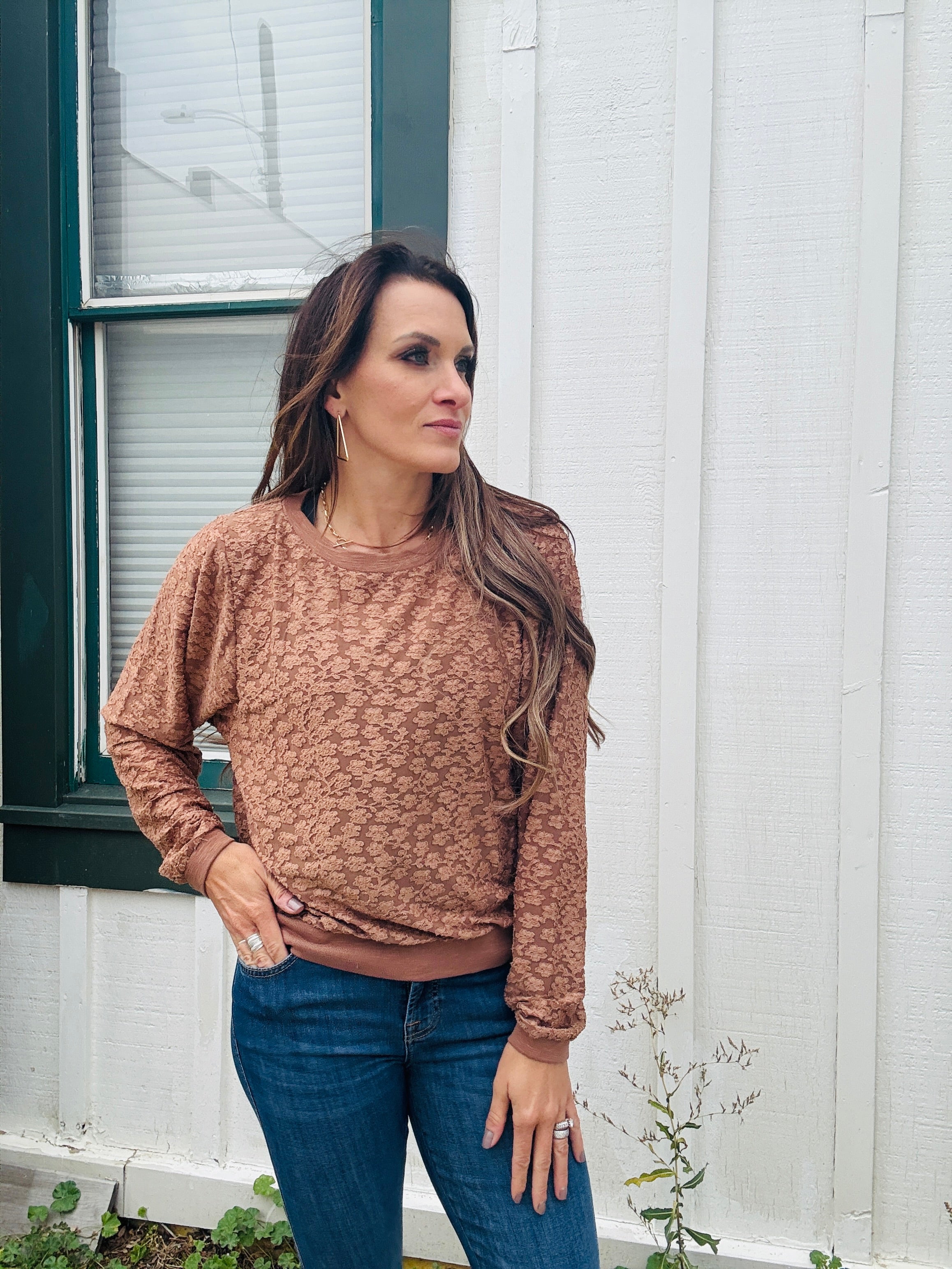 DYLAN Flower Covet Top