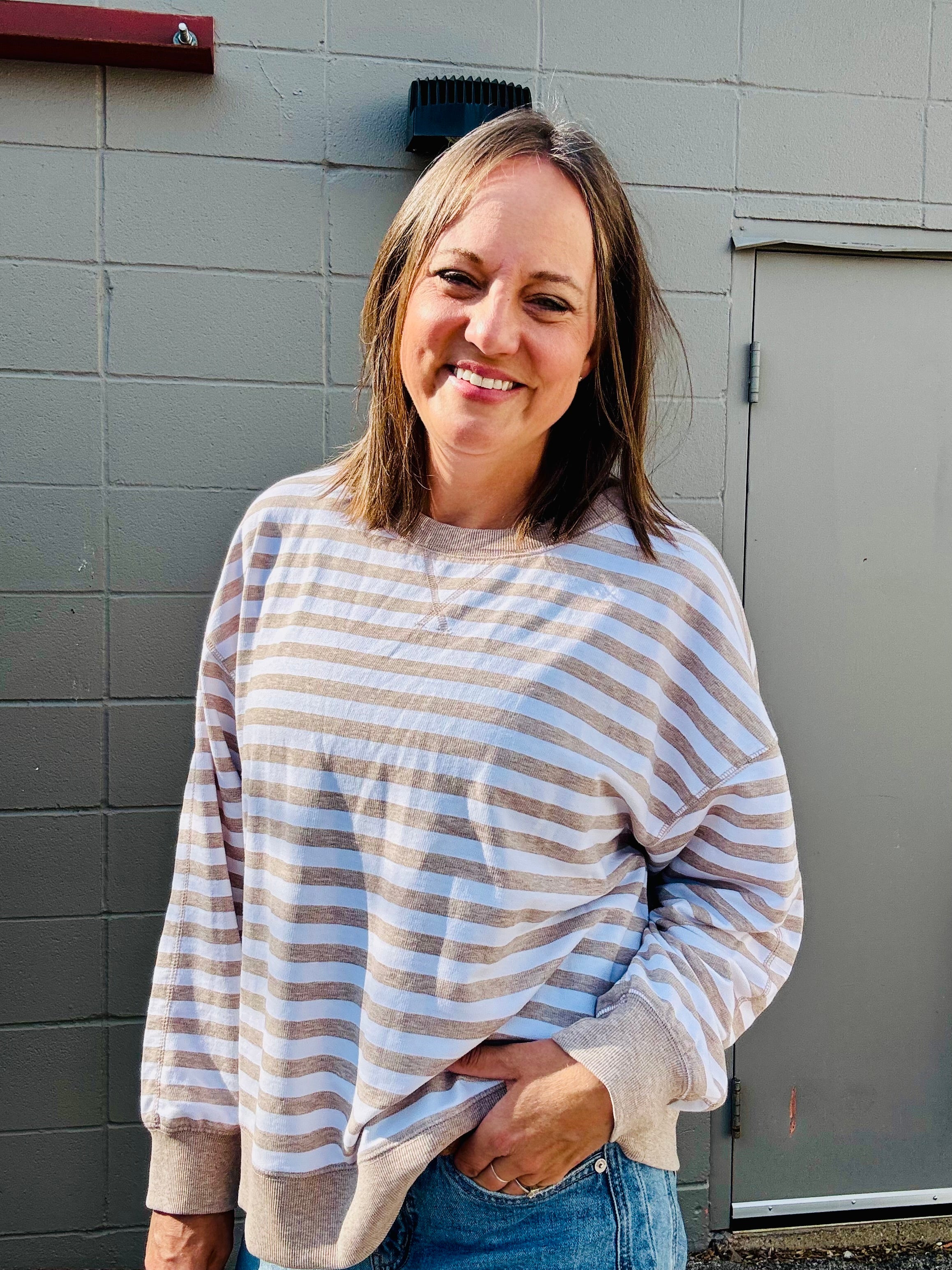 Z SUPPLY The Everyday Striped Crew