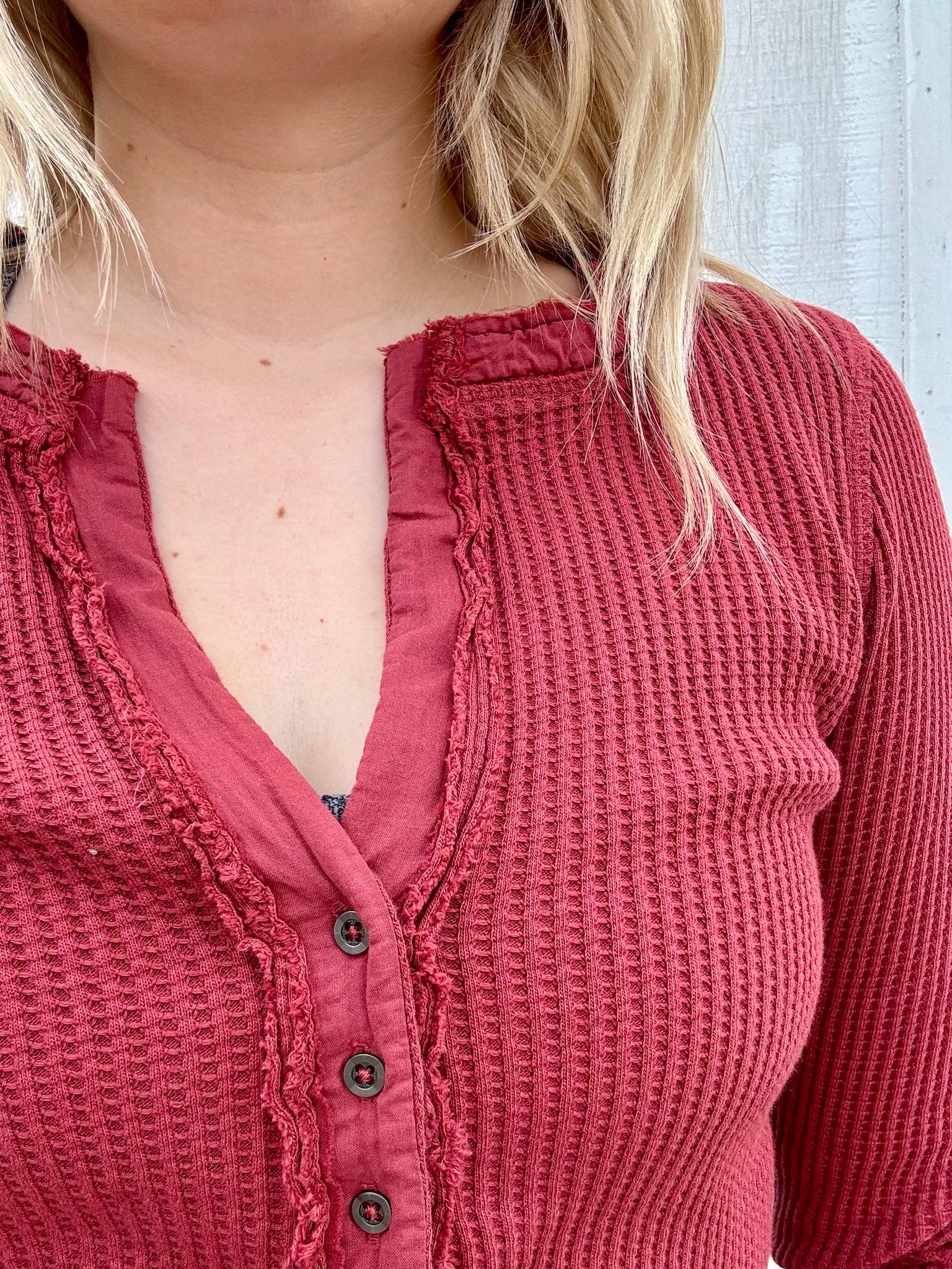 Dylan Brooks Button Top