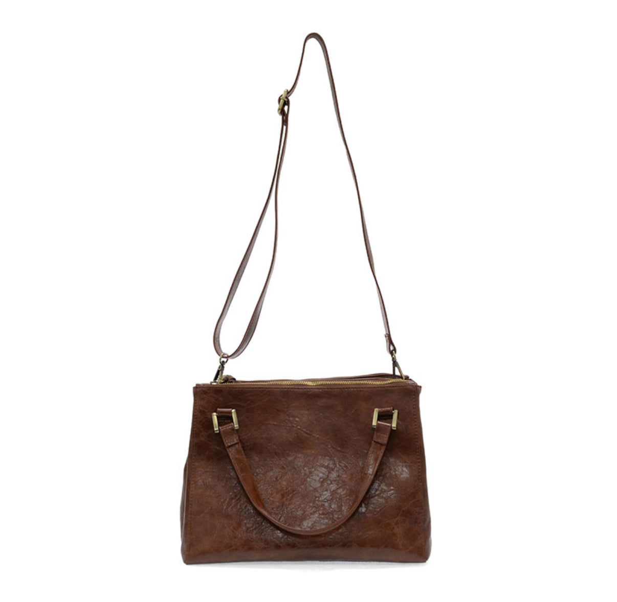 Shawna Triple Zip Satchel