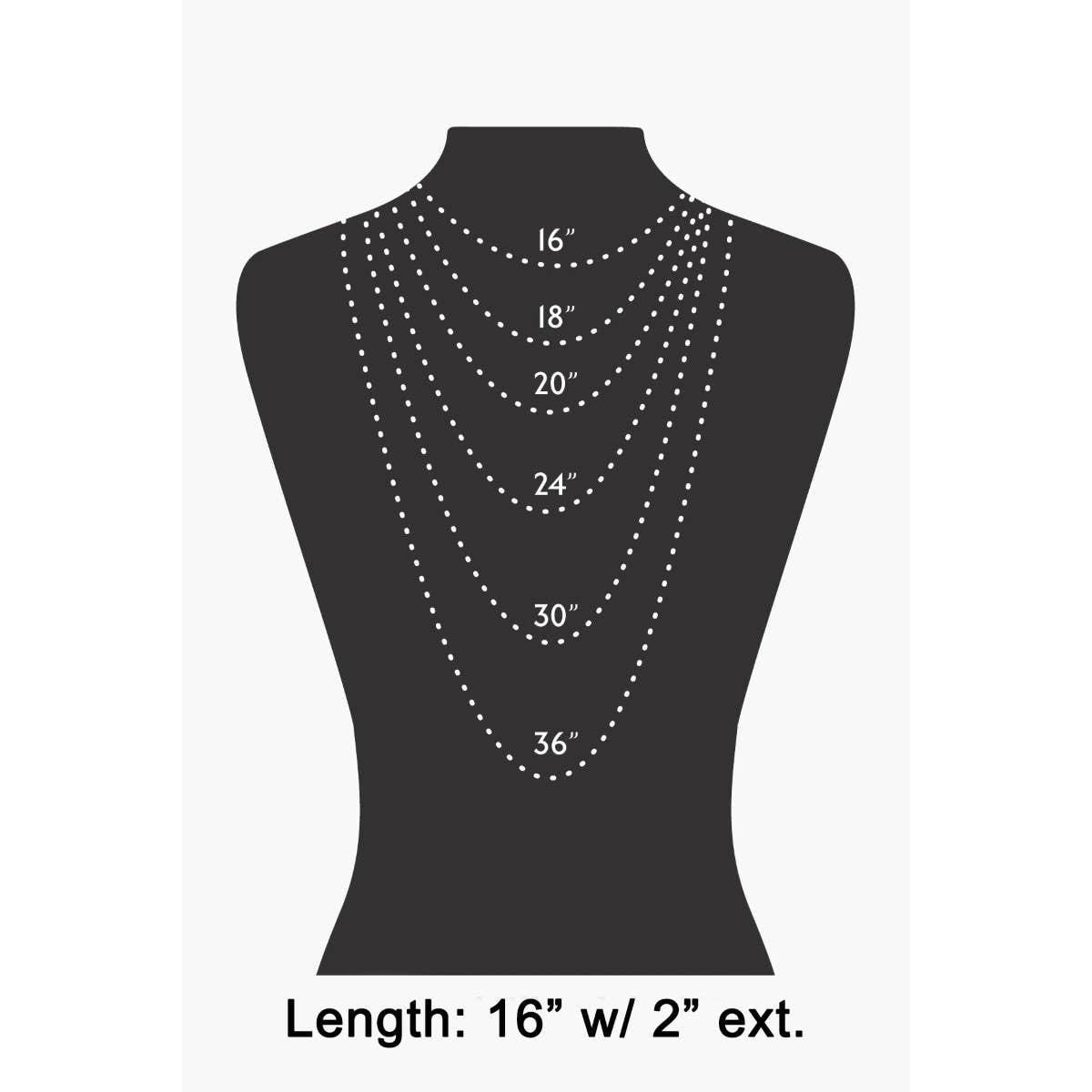 Twisted Hoop CZ Necklace