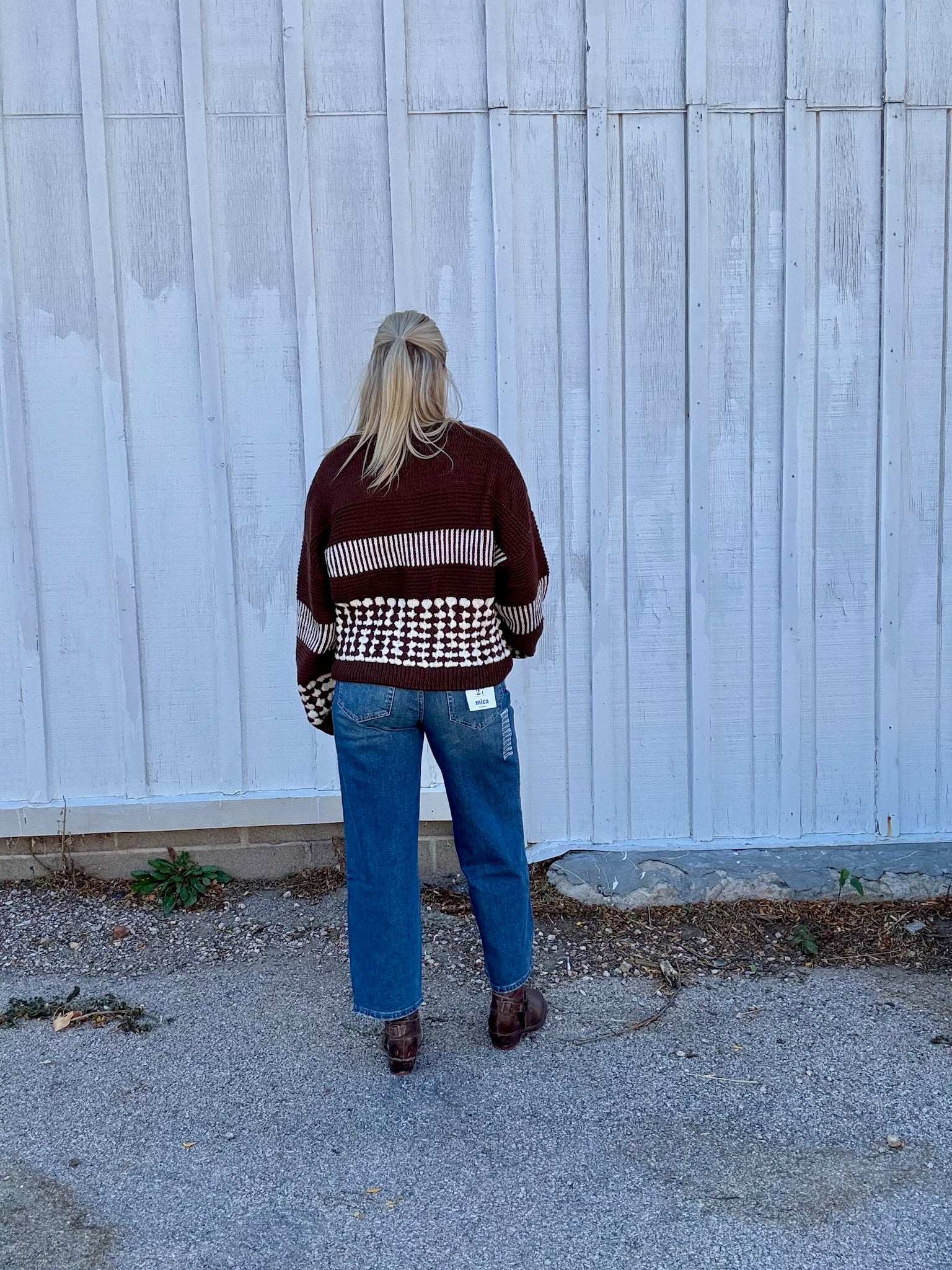 Braylee Patterned Cardigan