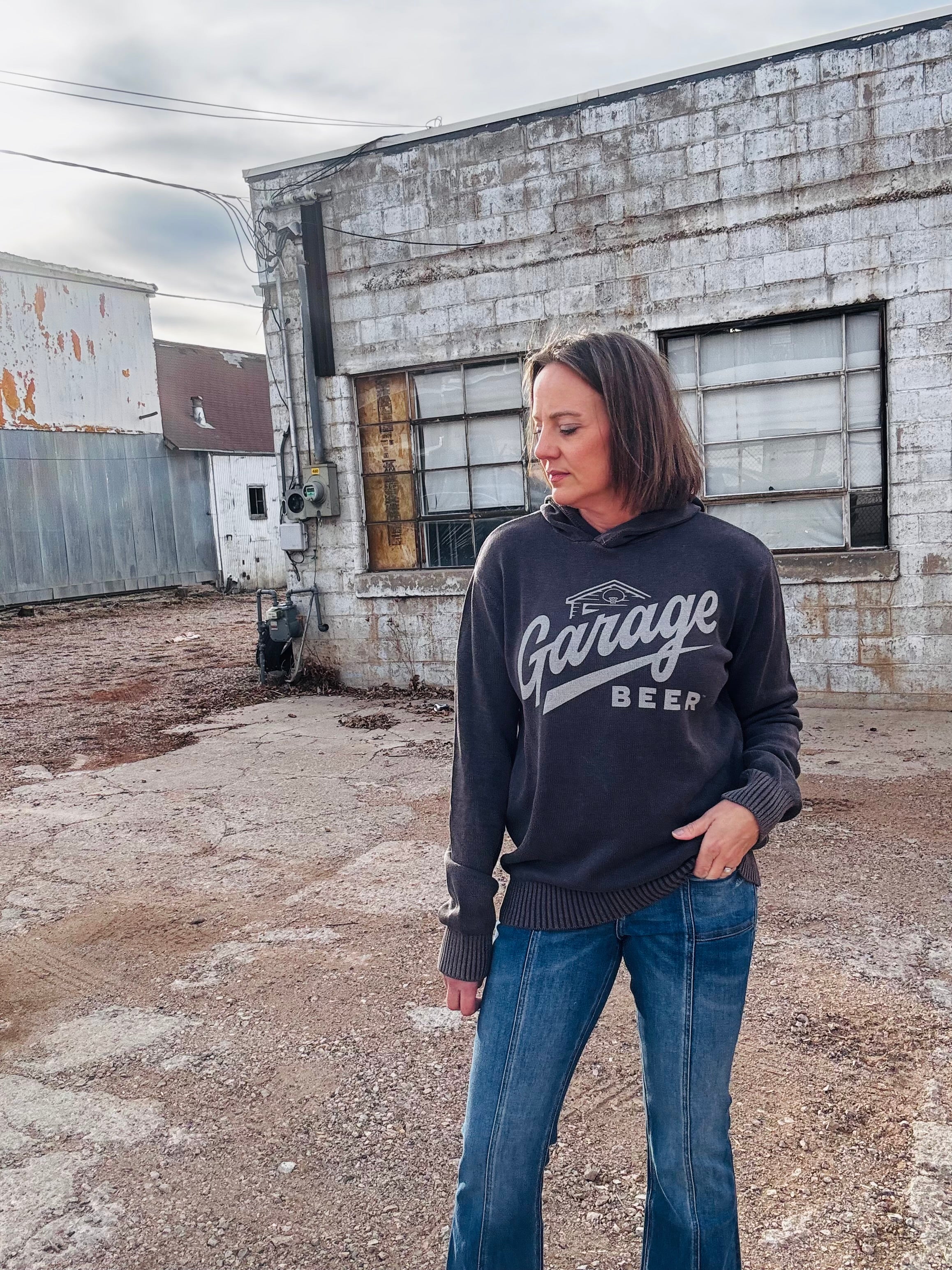 American Needle Garage Beer Hoodie