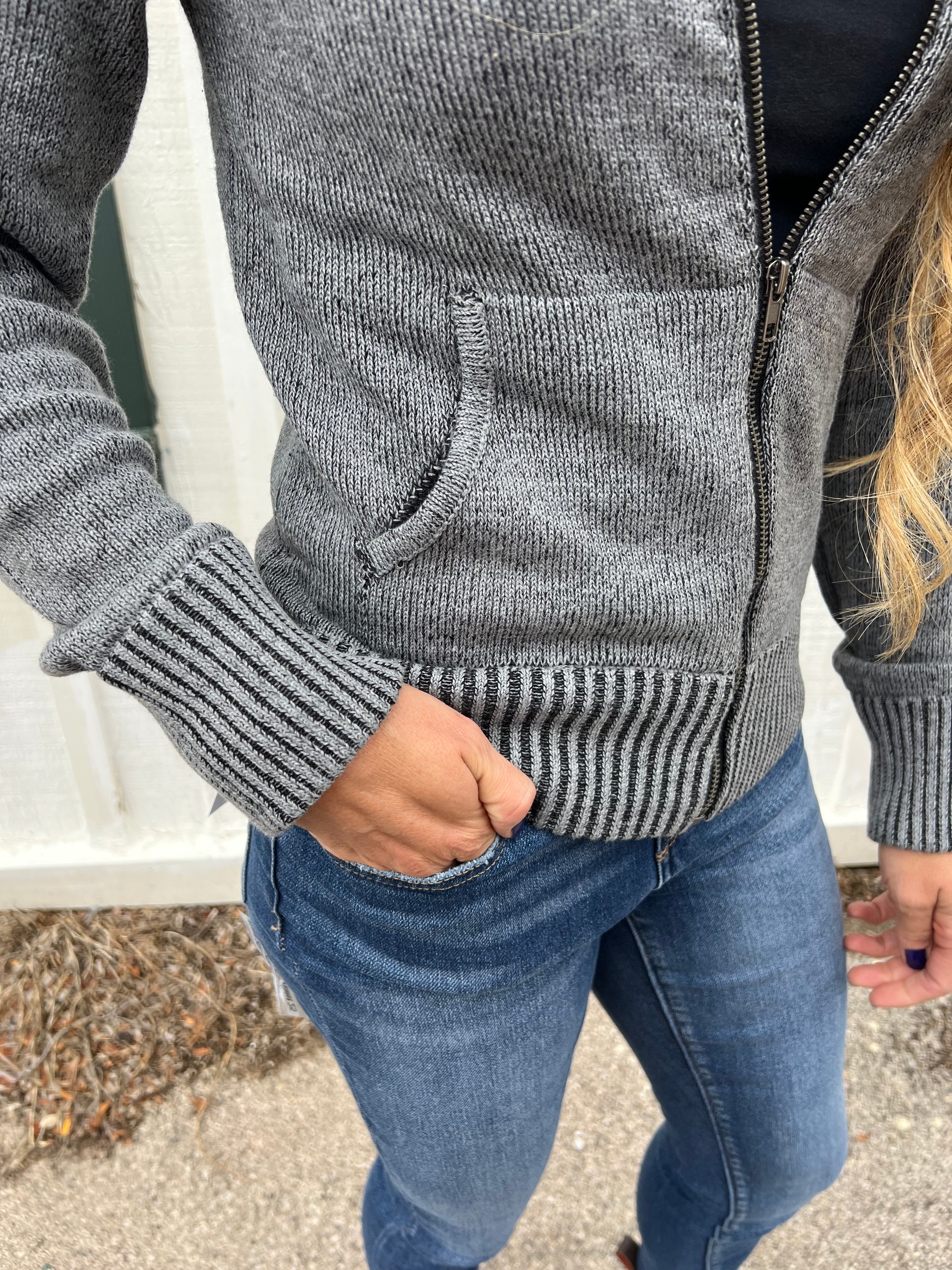 Zip-up Sweater