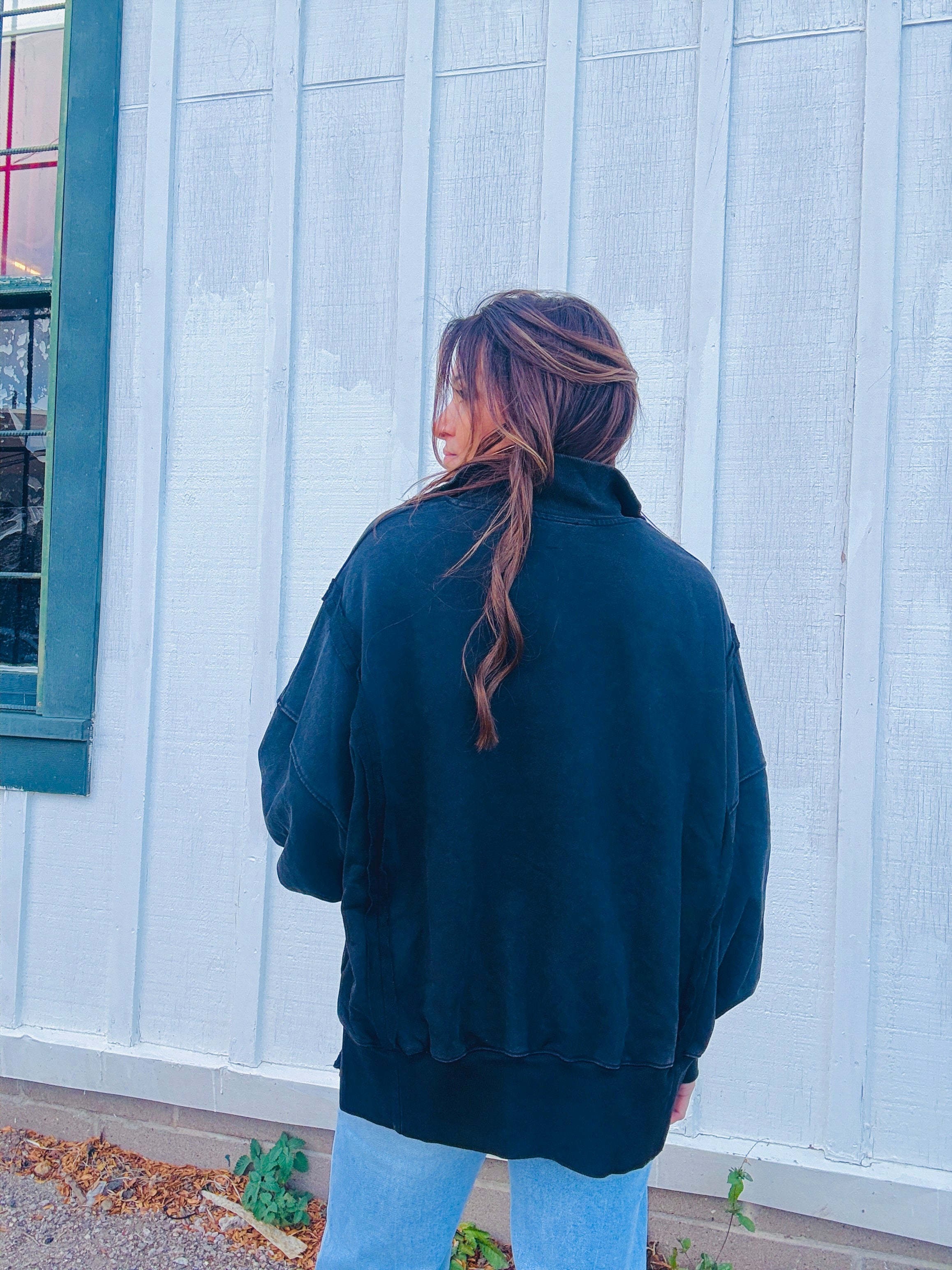 1/4 Button Up Pullover