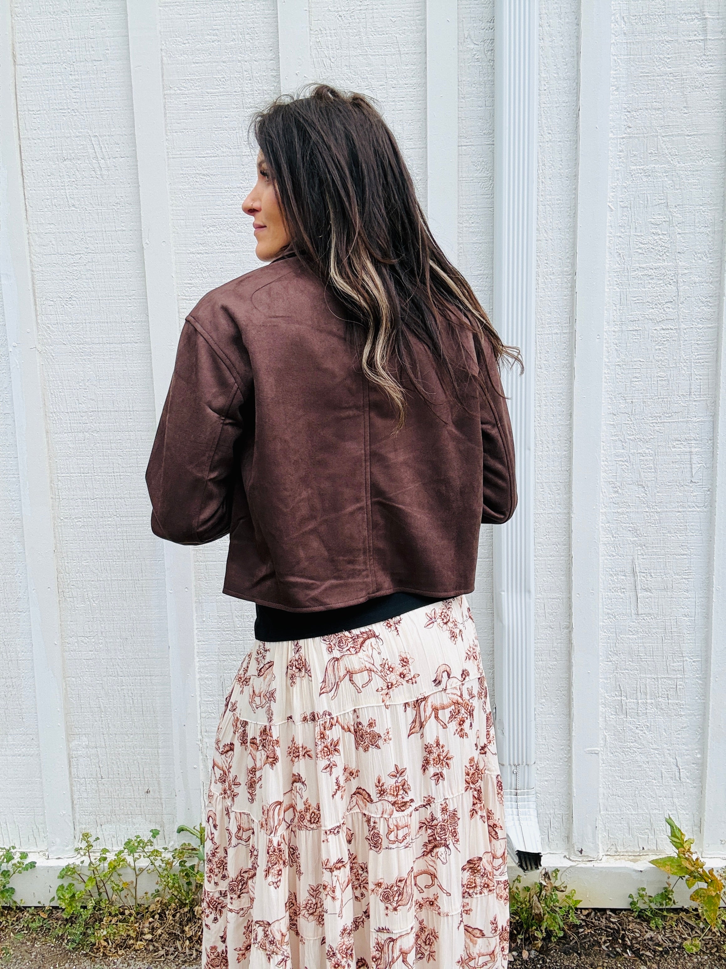 Haley Suede Jacket