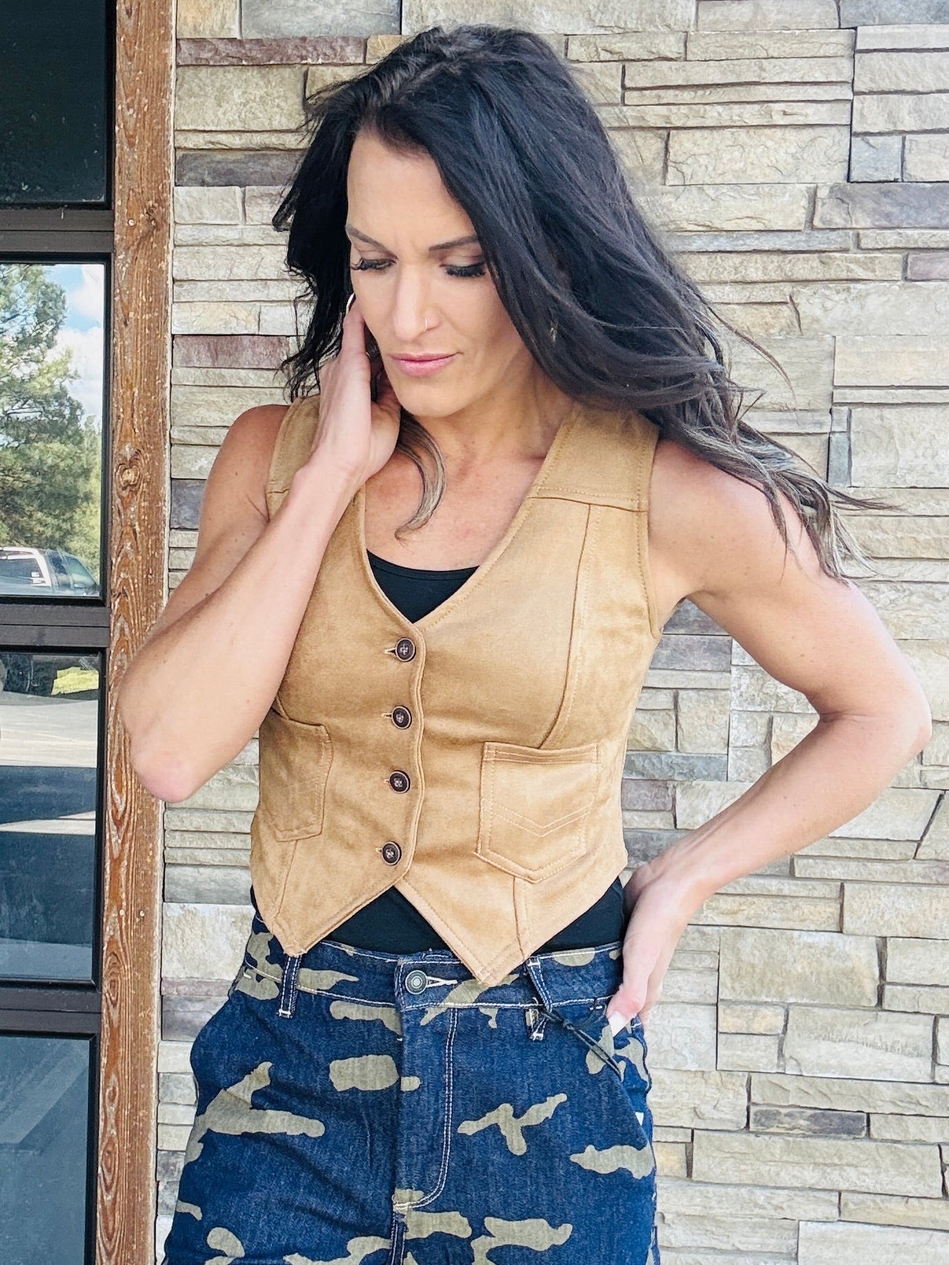 Dakota Suede Vest