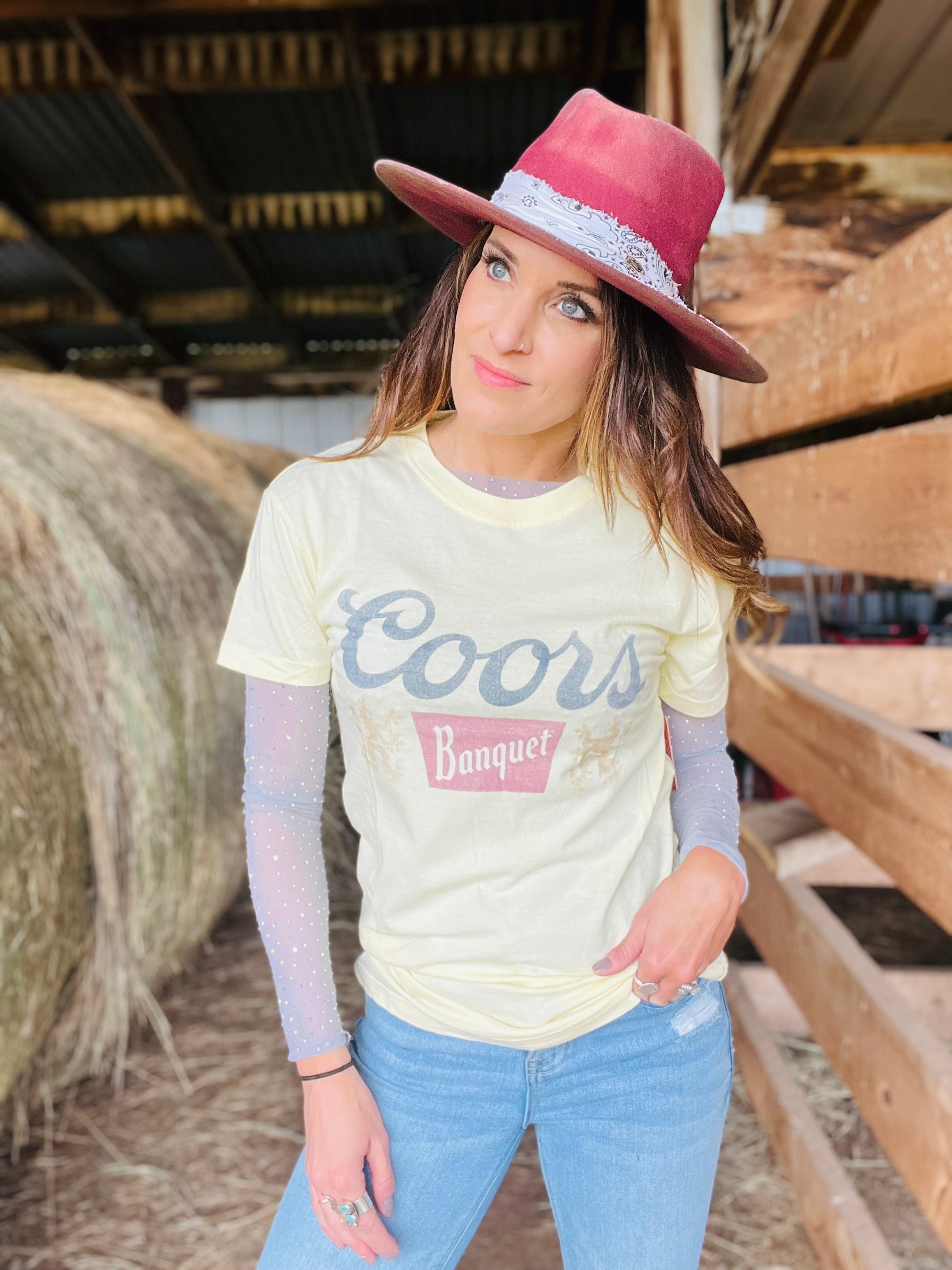 Faded Coors Banquet Tee