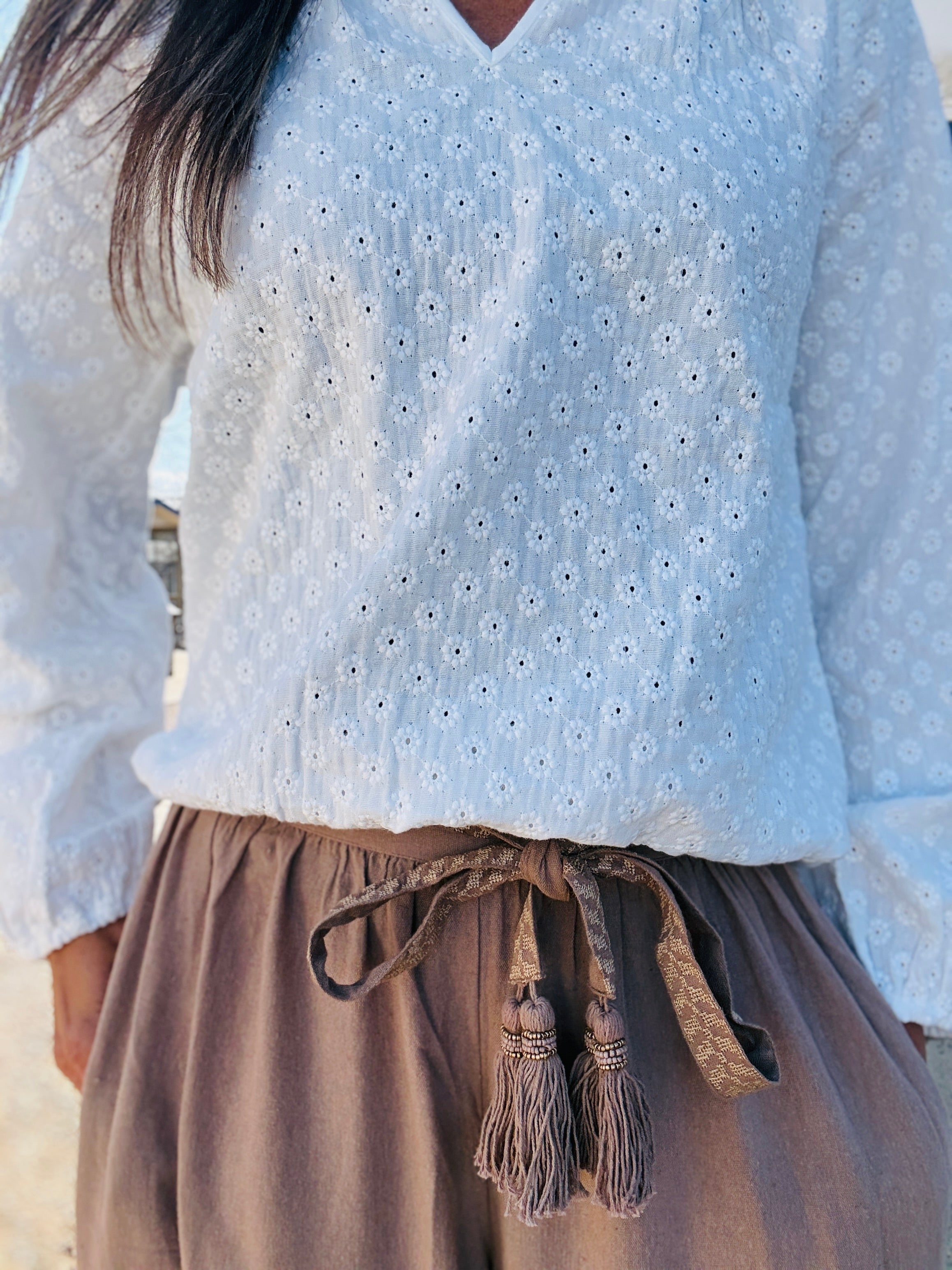 Elan Flair Tie Pants