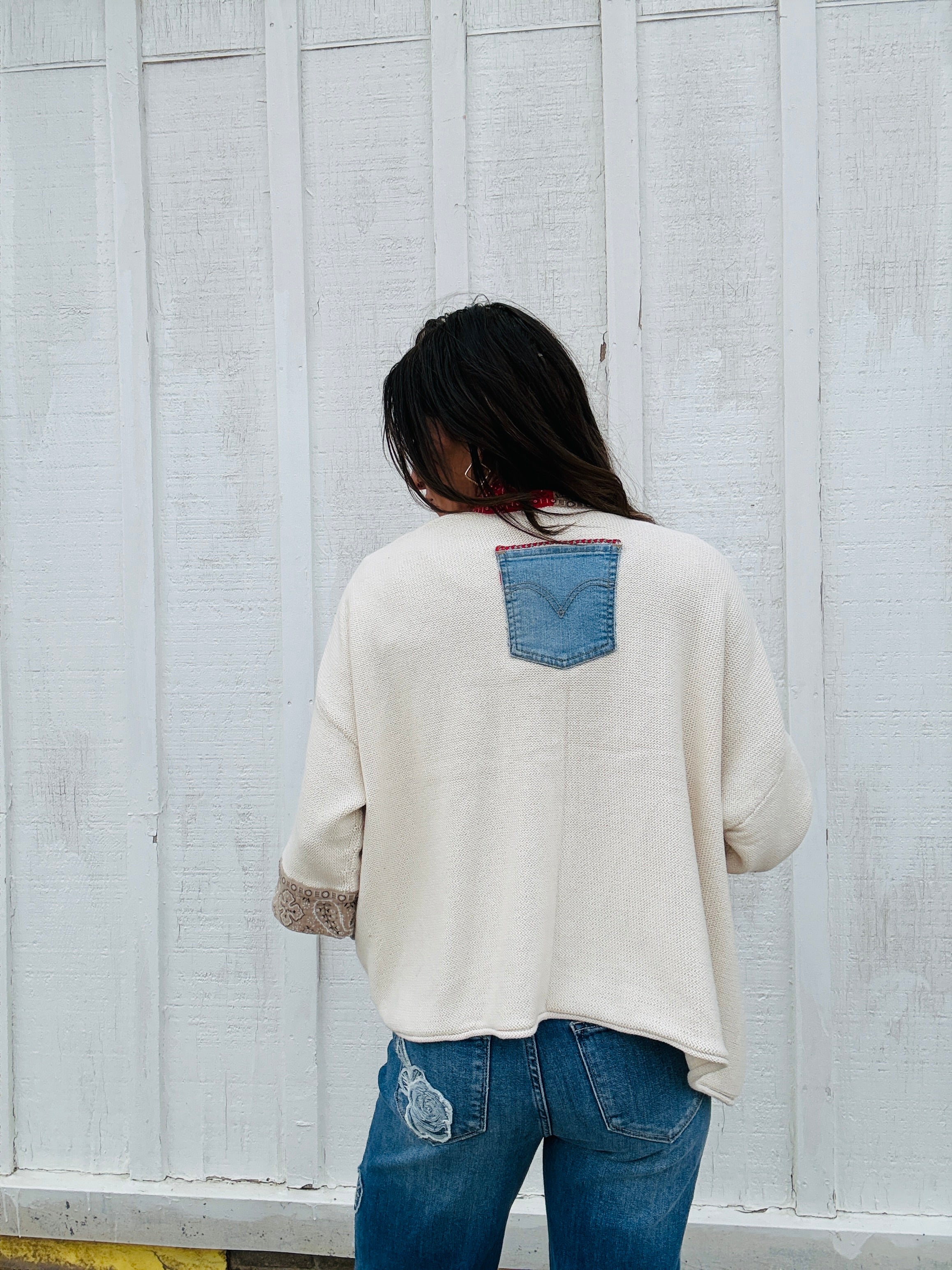 Shannon Passero Bandana Cardigan