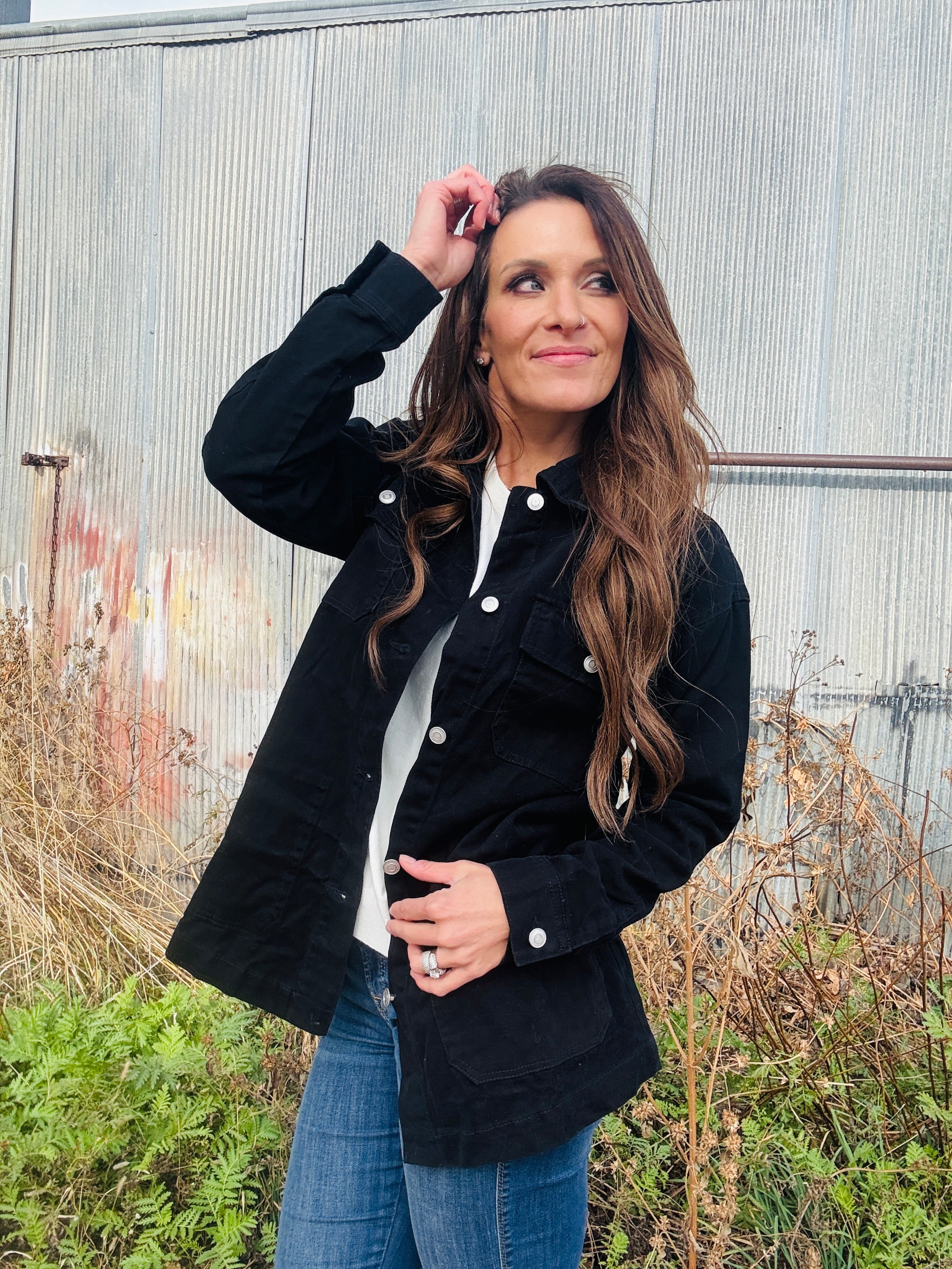 Oversized Trucker Jacket