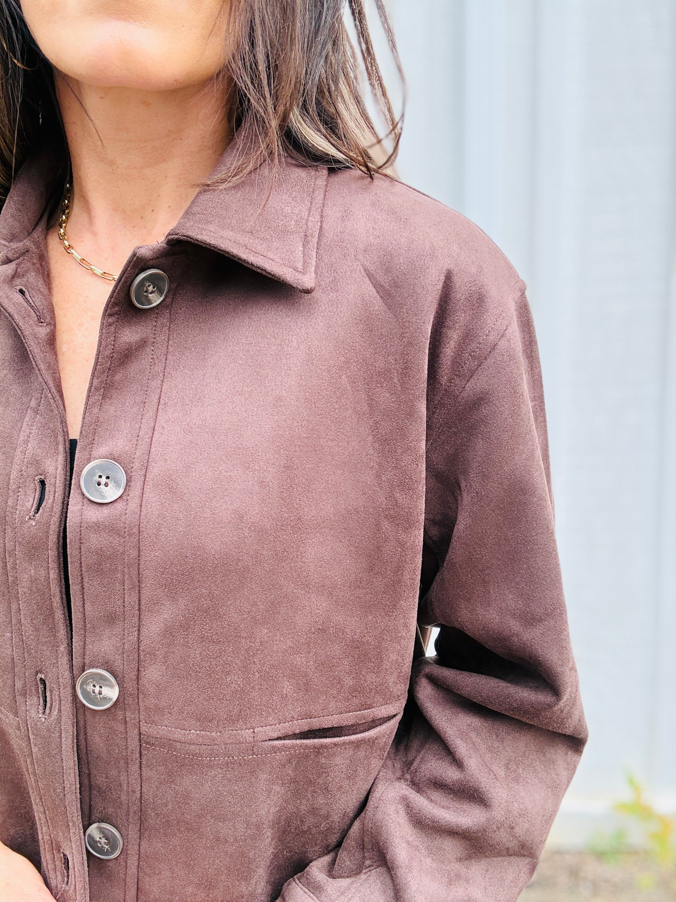 Haley Suede Jacket