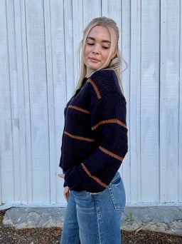 Sunday Stripe Cardigan