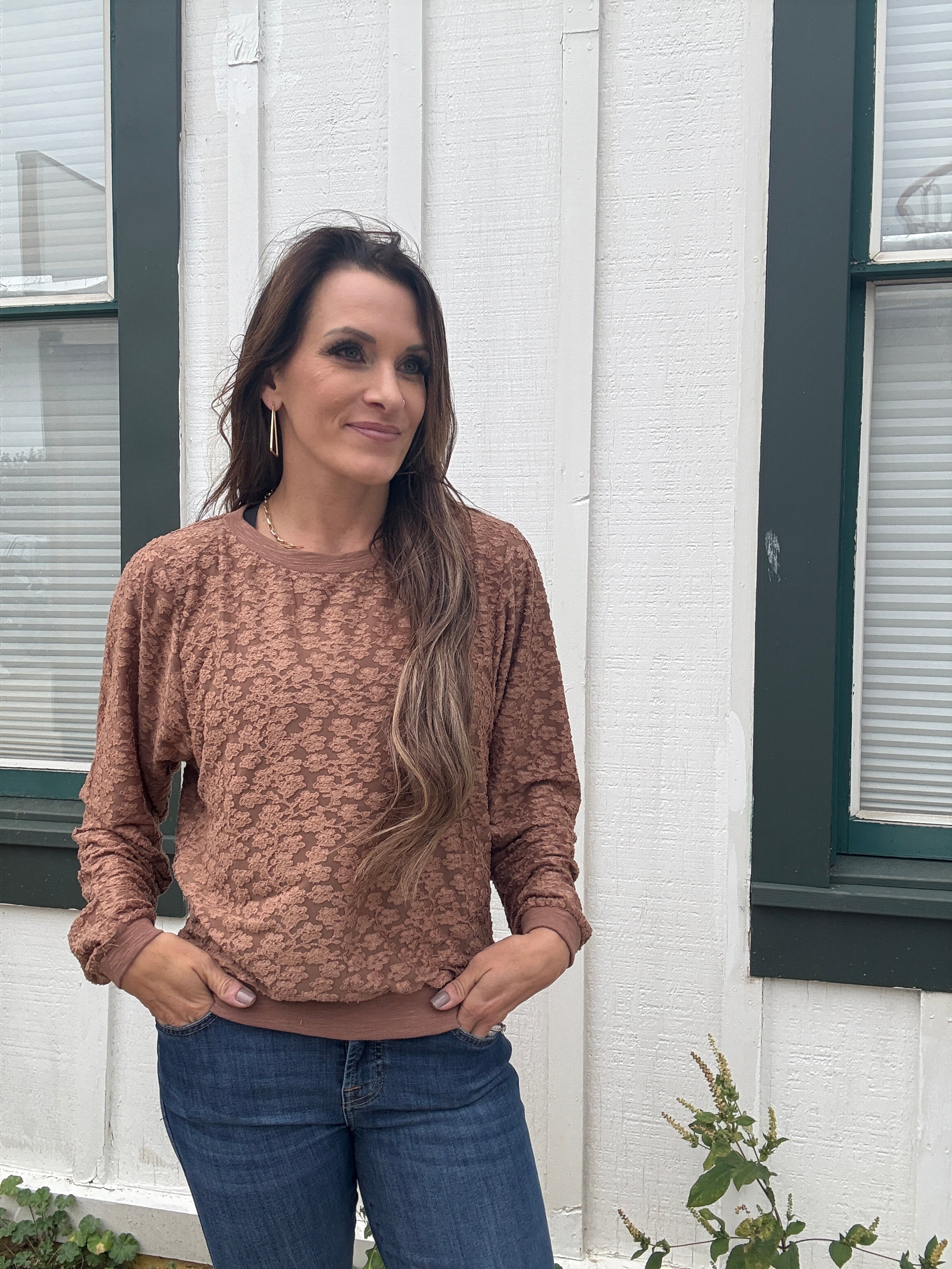 DYLAN Flower Covet Top