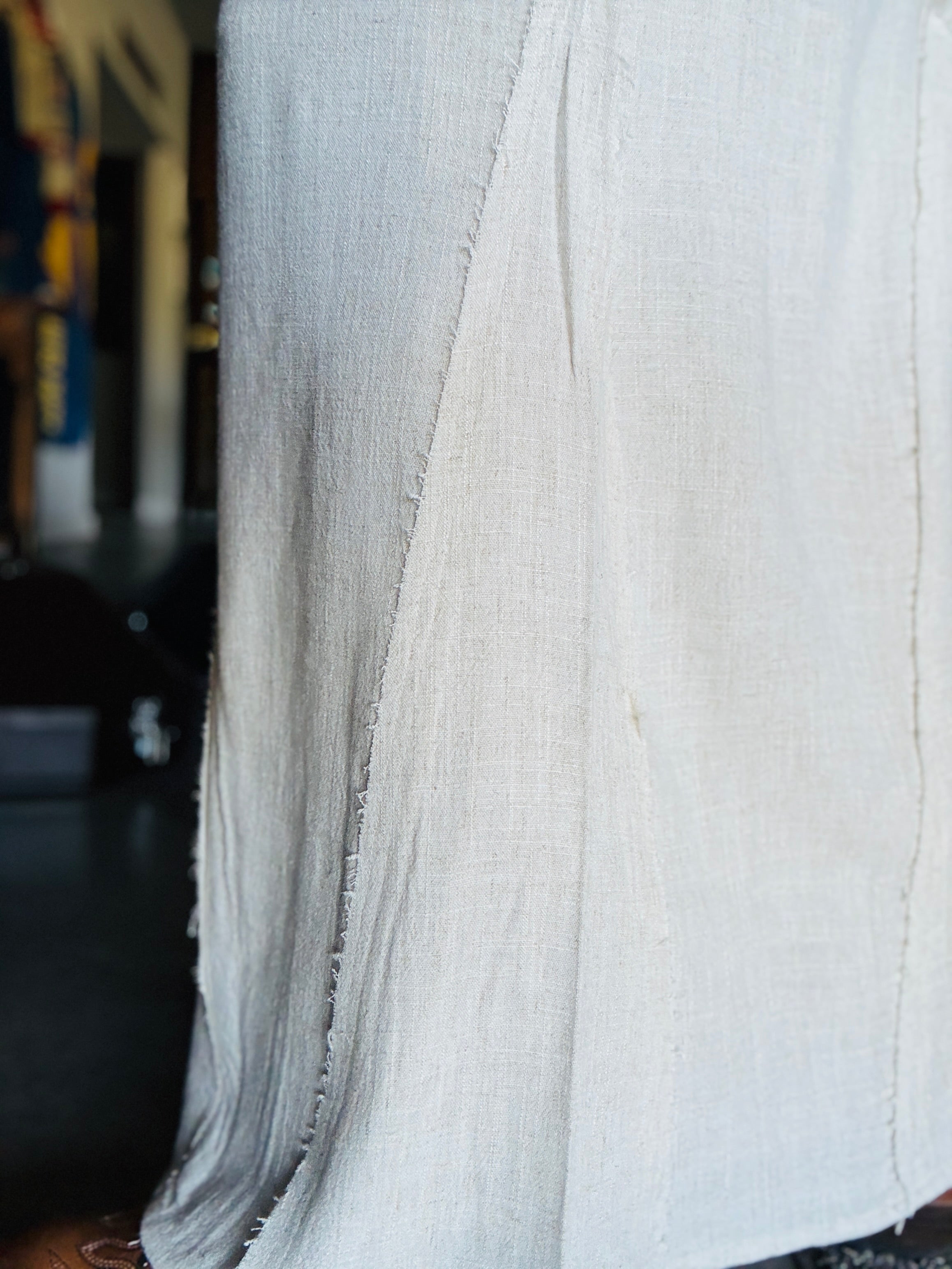 Linen Maxi Skirt