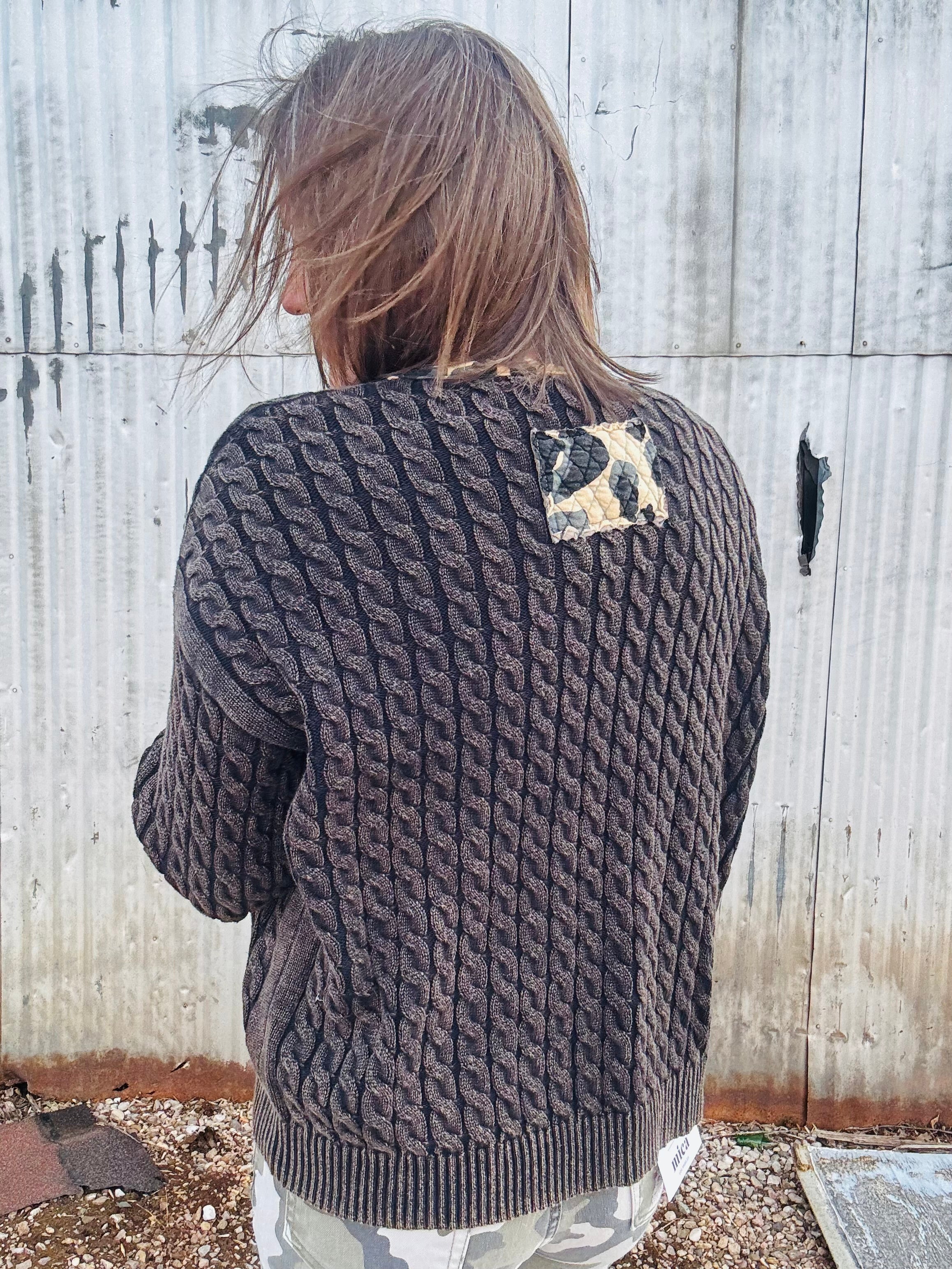 Cheetah Accent Open Cardi