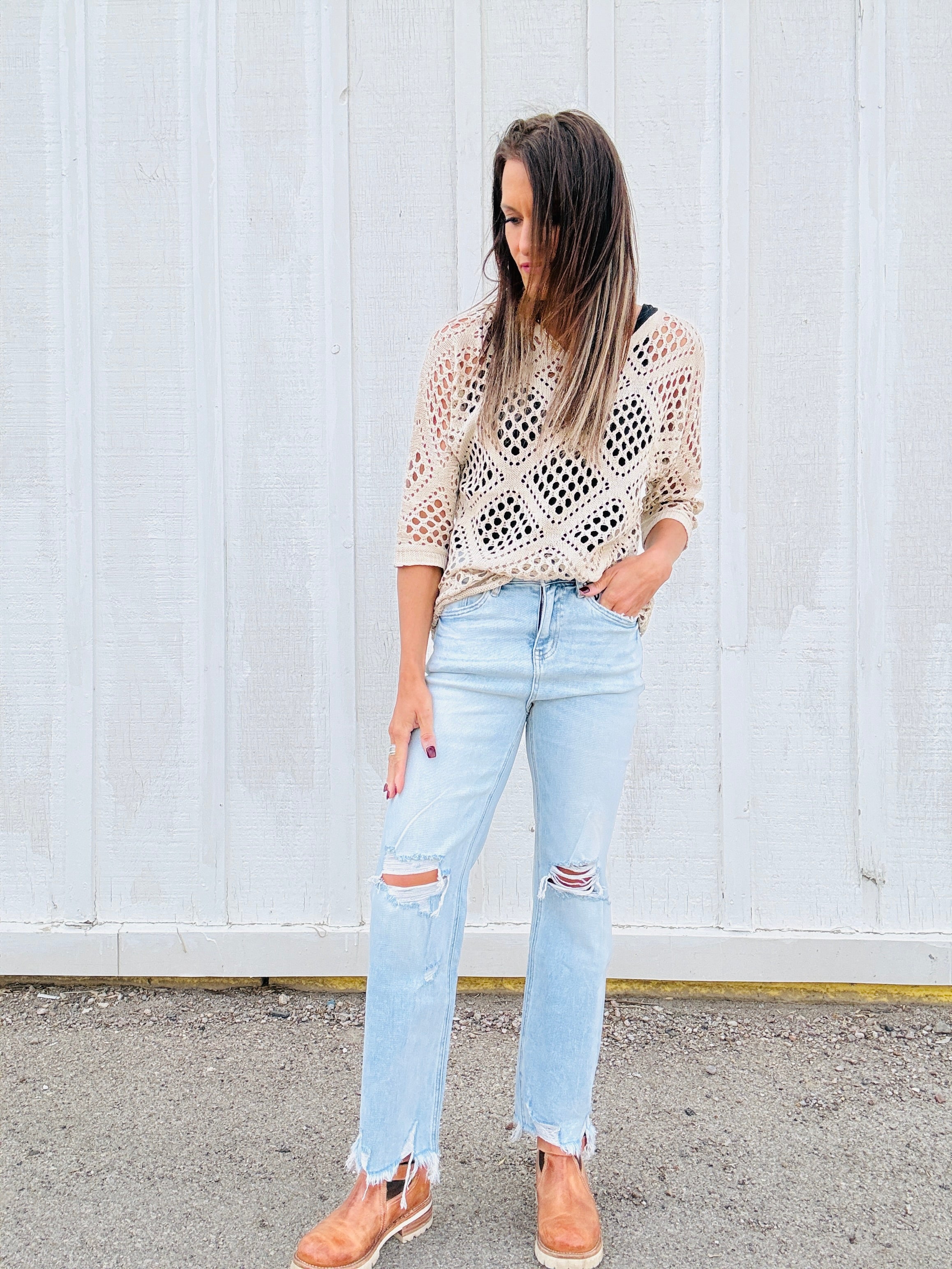 MICA SHR Ice Blue WL Distressed