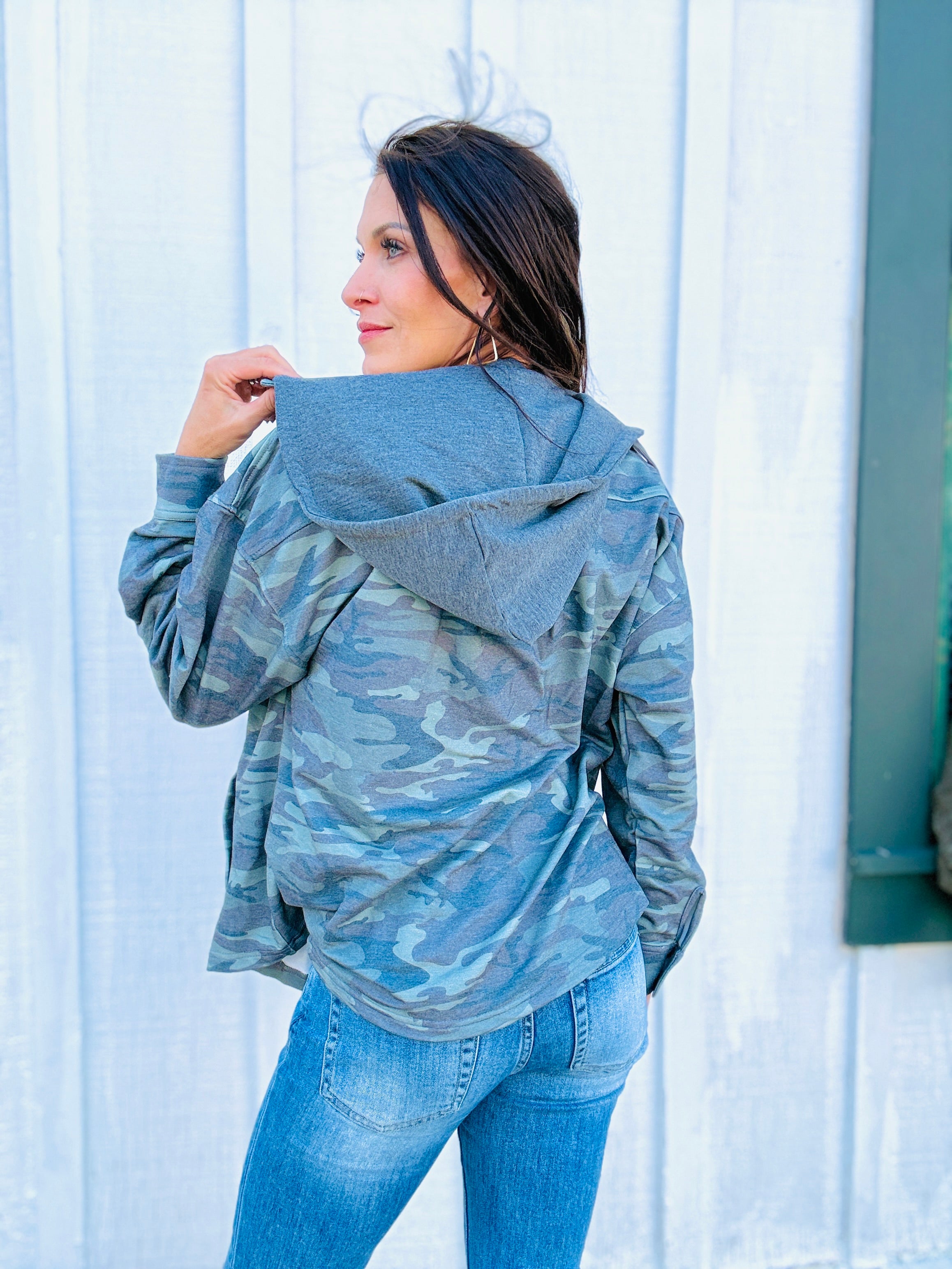 Birdie Hooded Shacket