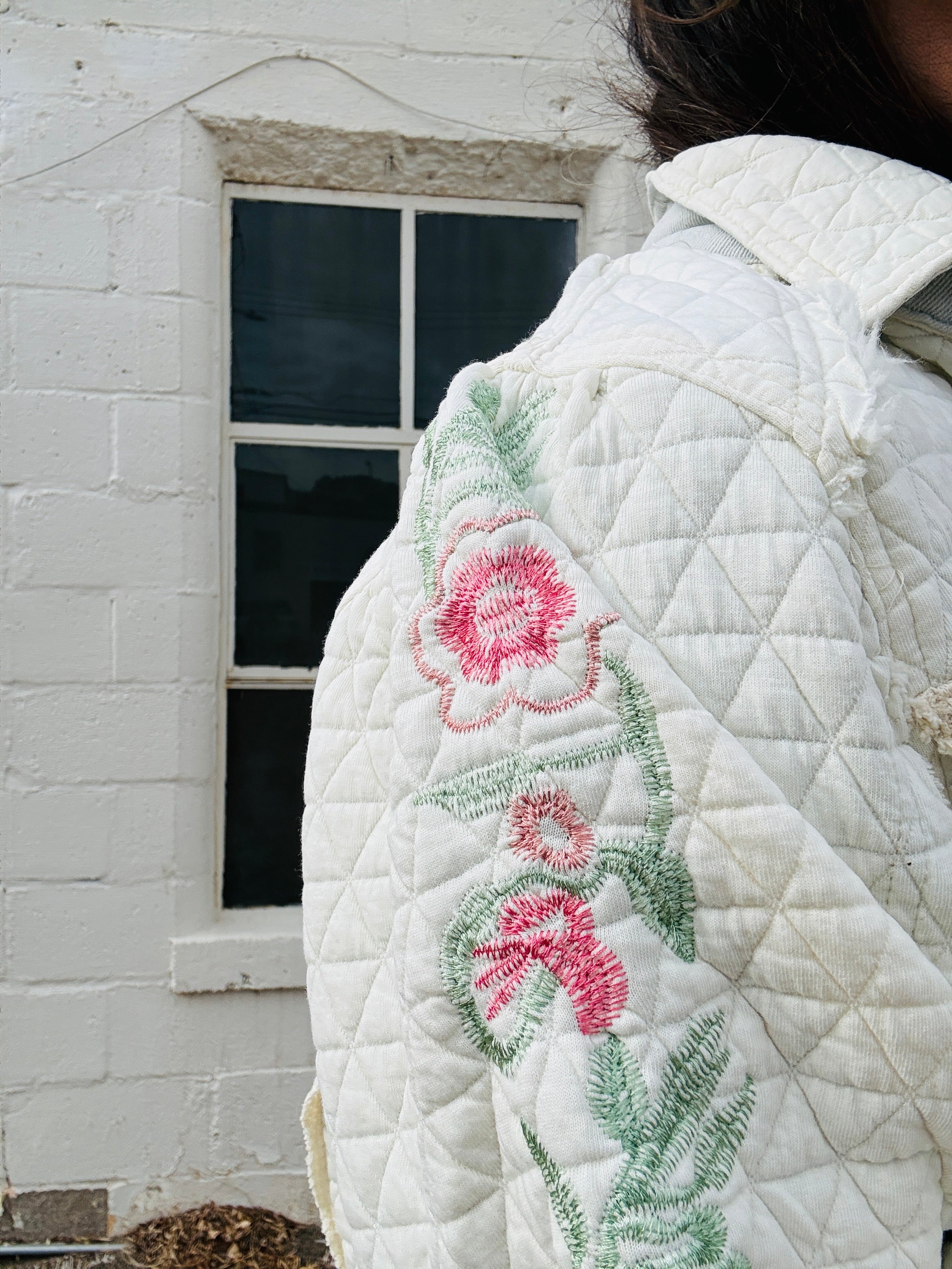 Vintage Washed Quilted Jacket