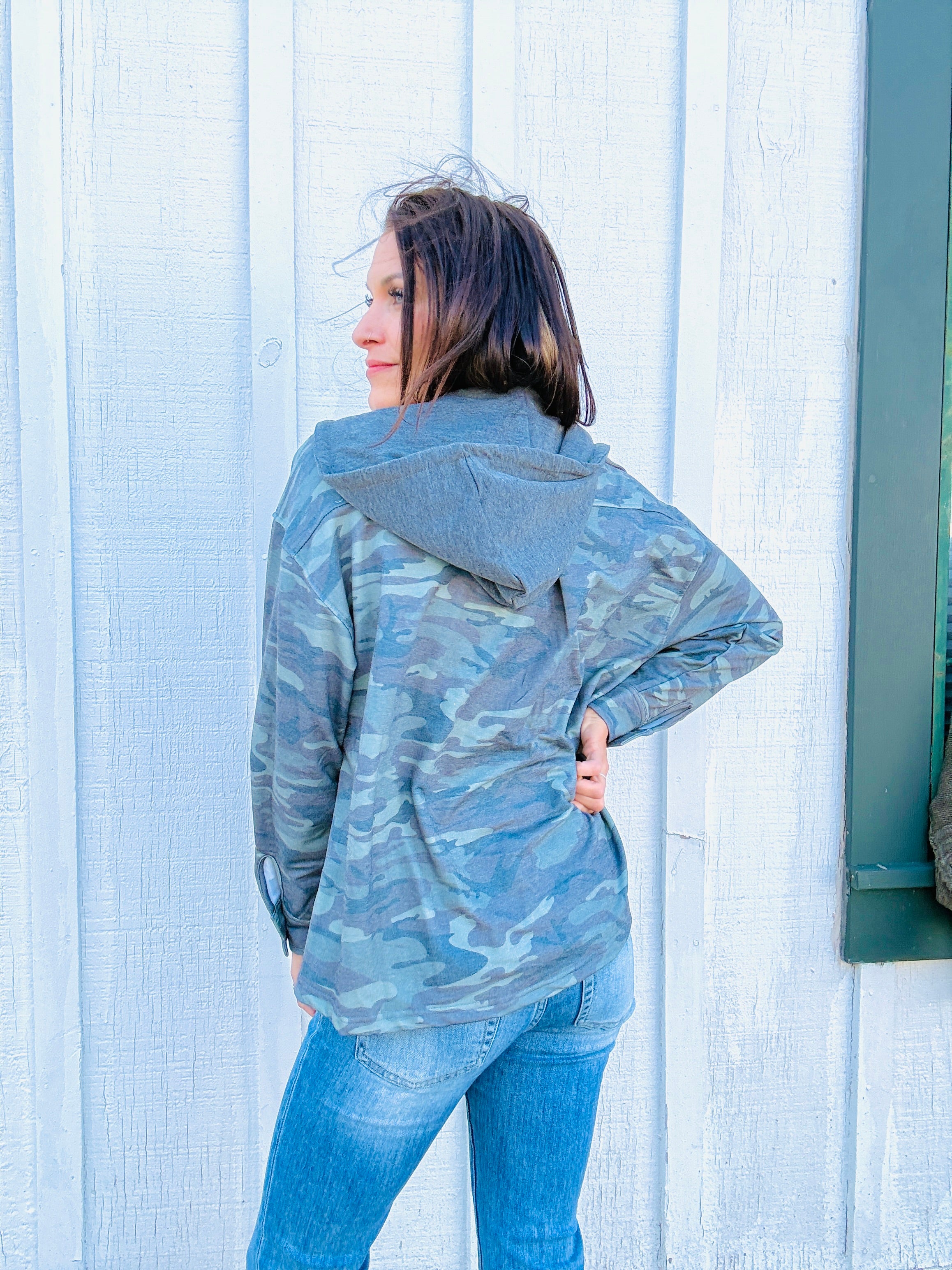 Birdie Hooded Shacket